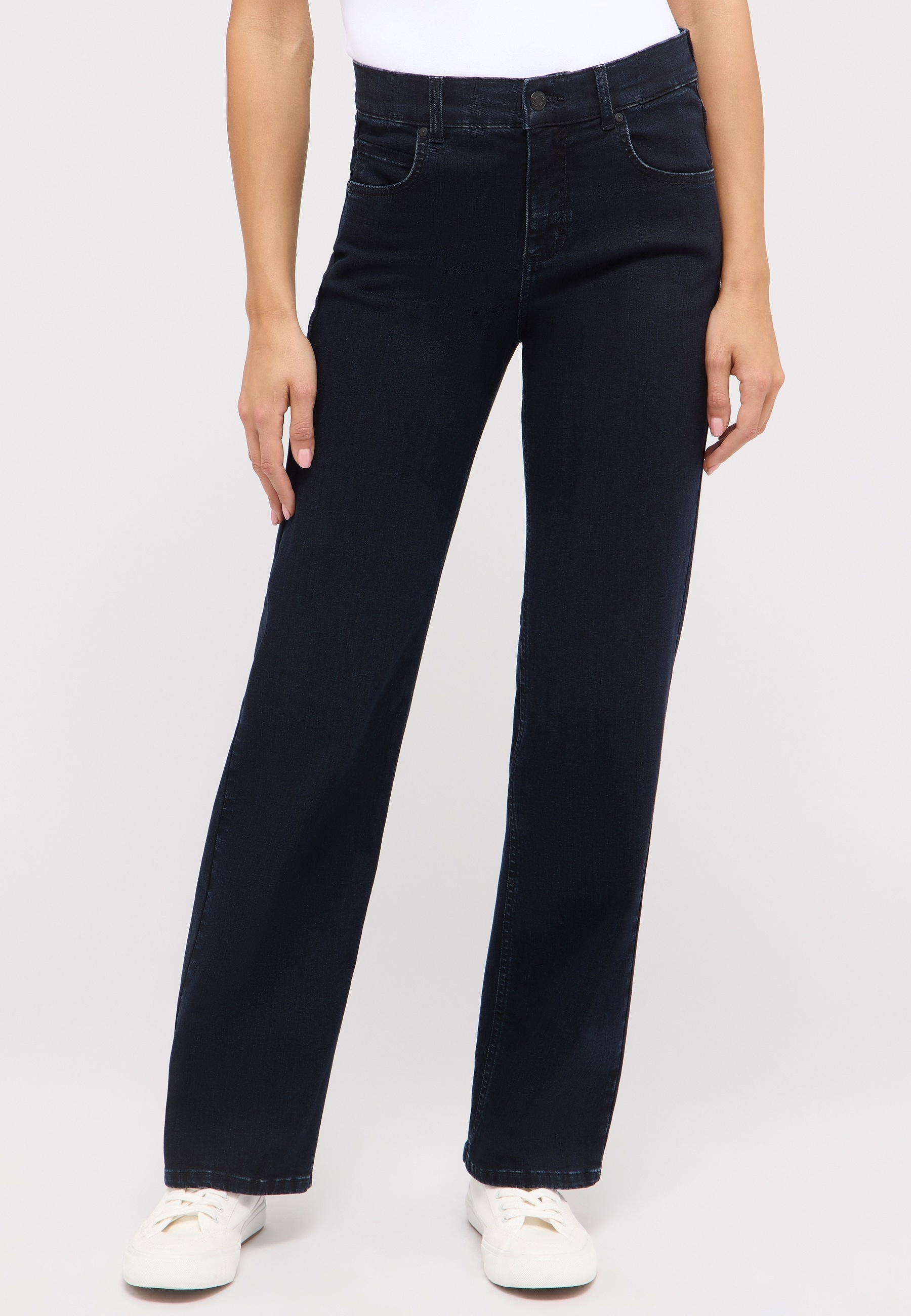 Image of ANGELS Straight-Jeans "Lara" mit weitem Bein