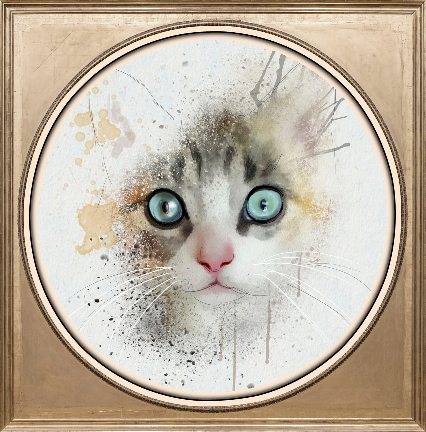 Image of queence Acrylglasbild »Katze« bei Ackermann Versand Schweiz