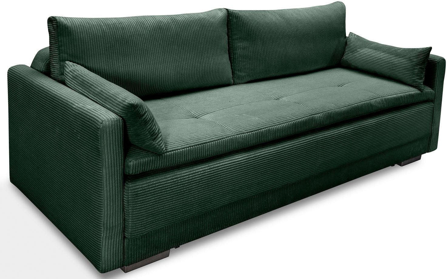 INOSIGN Schlafsofa »Andrea«, mit Boxspringaufbau, Bettfunktion & Bettkasten, Dauerschlafsofa
