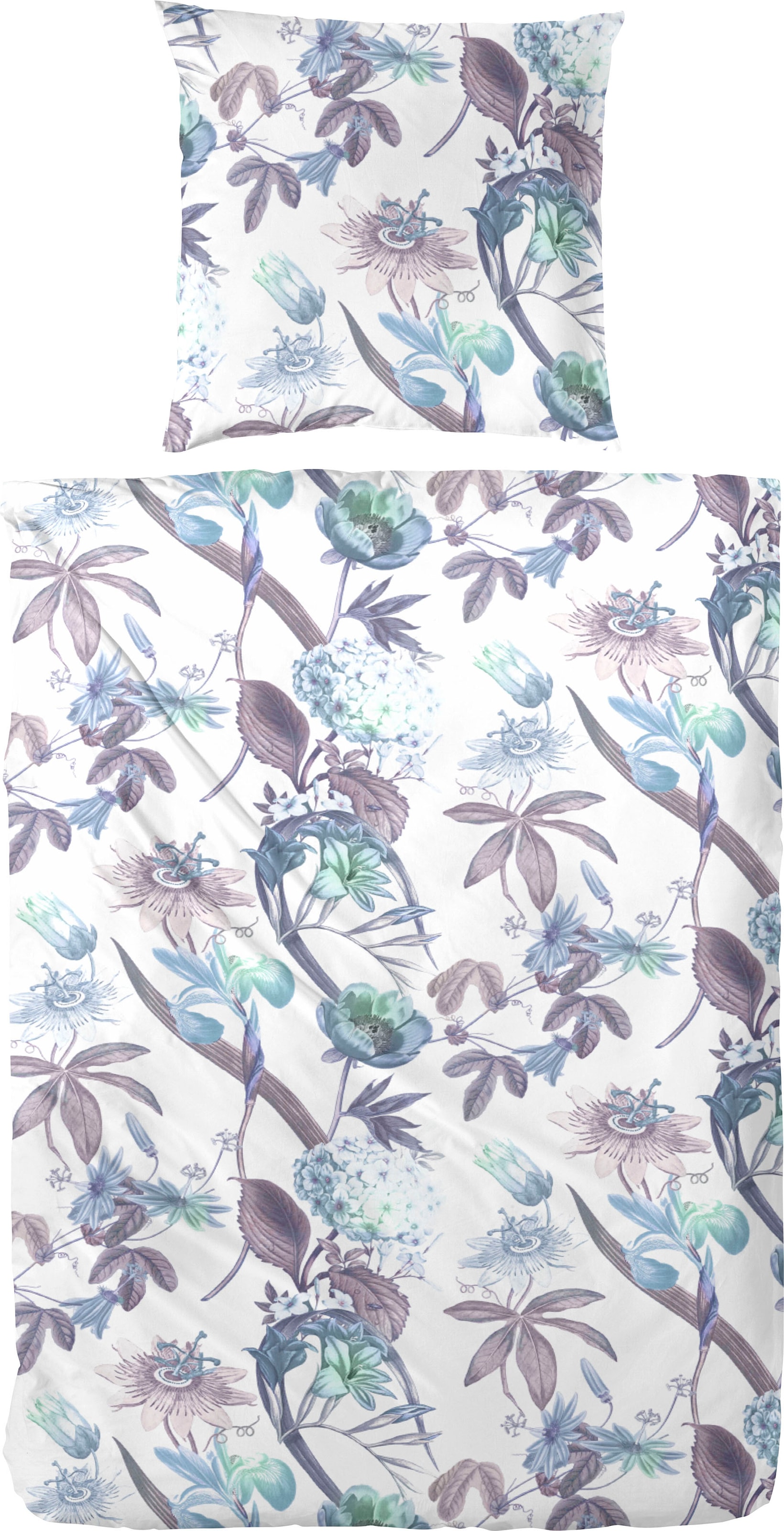 Image of Primera Bettwäsche "Flowerful" 2 Stk. mit wilder Blumenranke