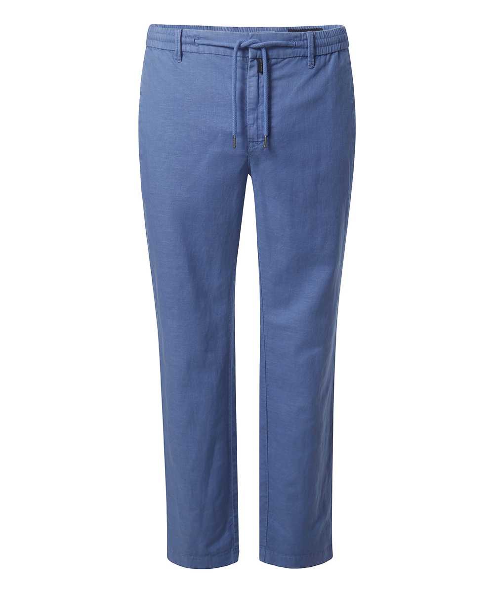 Pierre Cardin Pantalon en lin »Chino Clemont Leinen Mix«  avec ceinture élastique et cordon de serrage