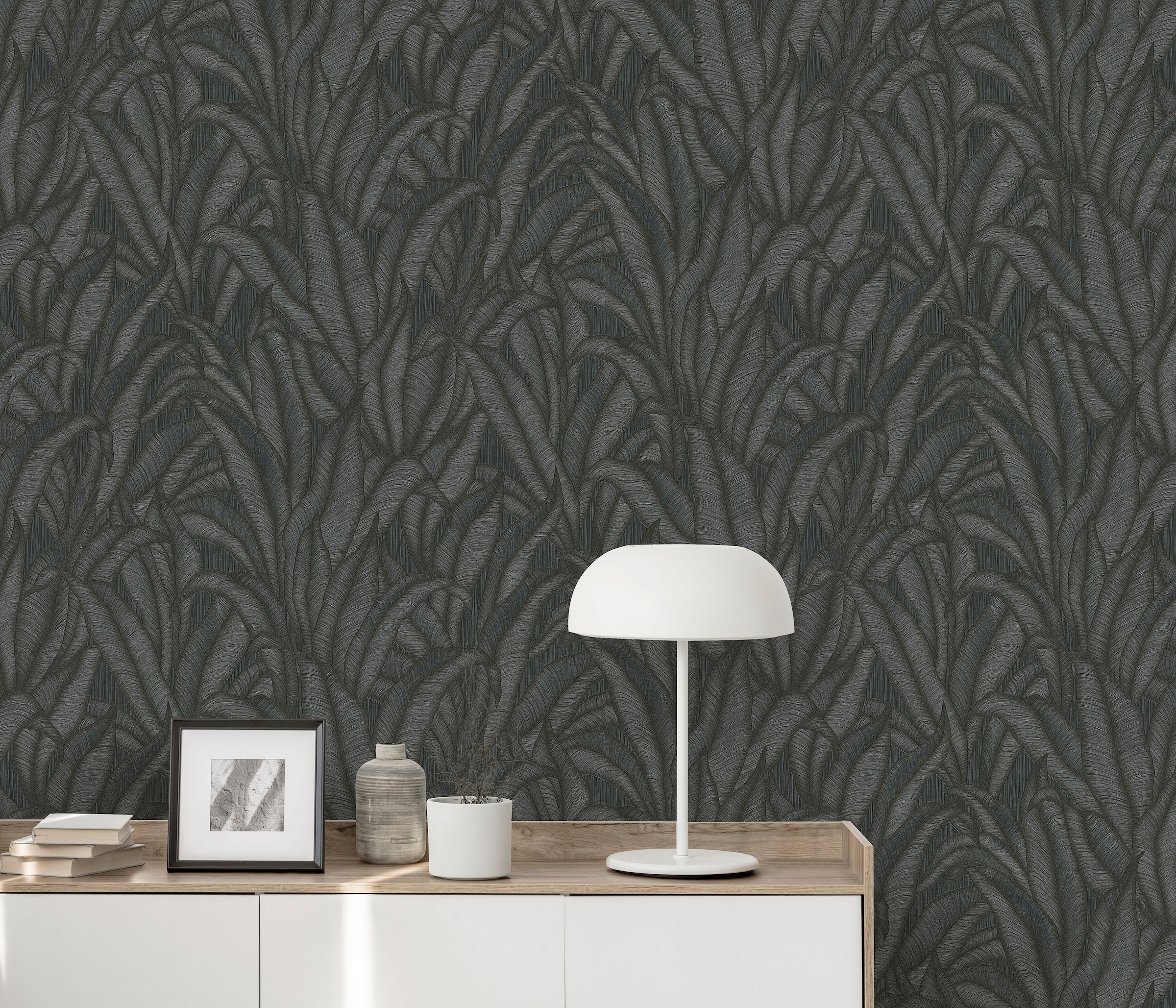 Image of Fashion for walls Vliestapete "Sansibar" floral geprägt Phthalate frei