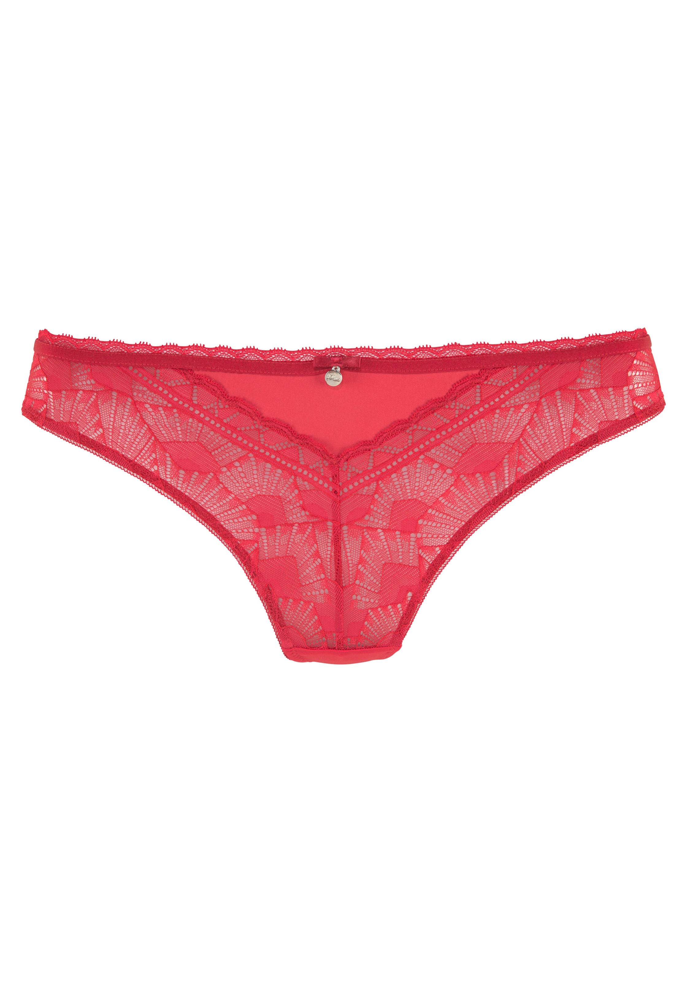 Image of s.Oliver Stringpanty, aus blickdicht unterlegter, graphischer Spitze bei Ackermann Versand Schweiz