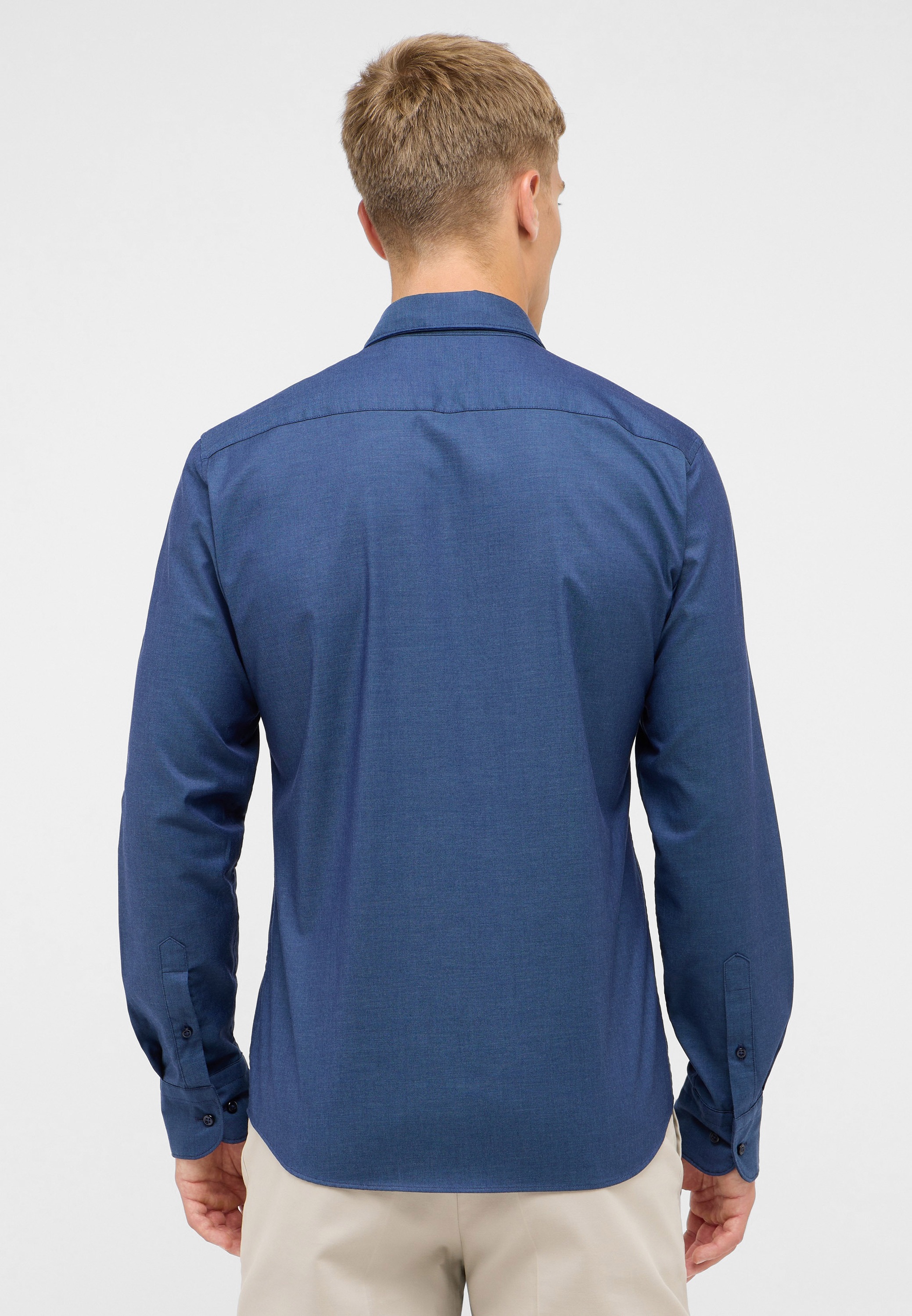 Eterna Langarmhemd »SLIM FIT«, EASY IRON (bügelleicht)