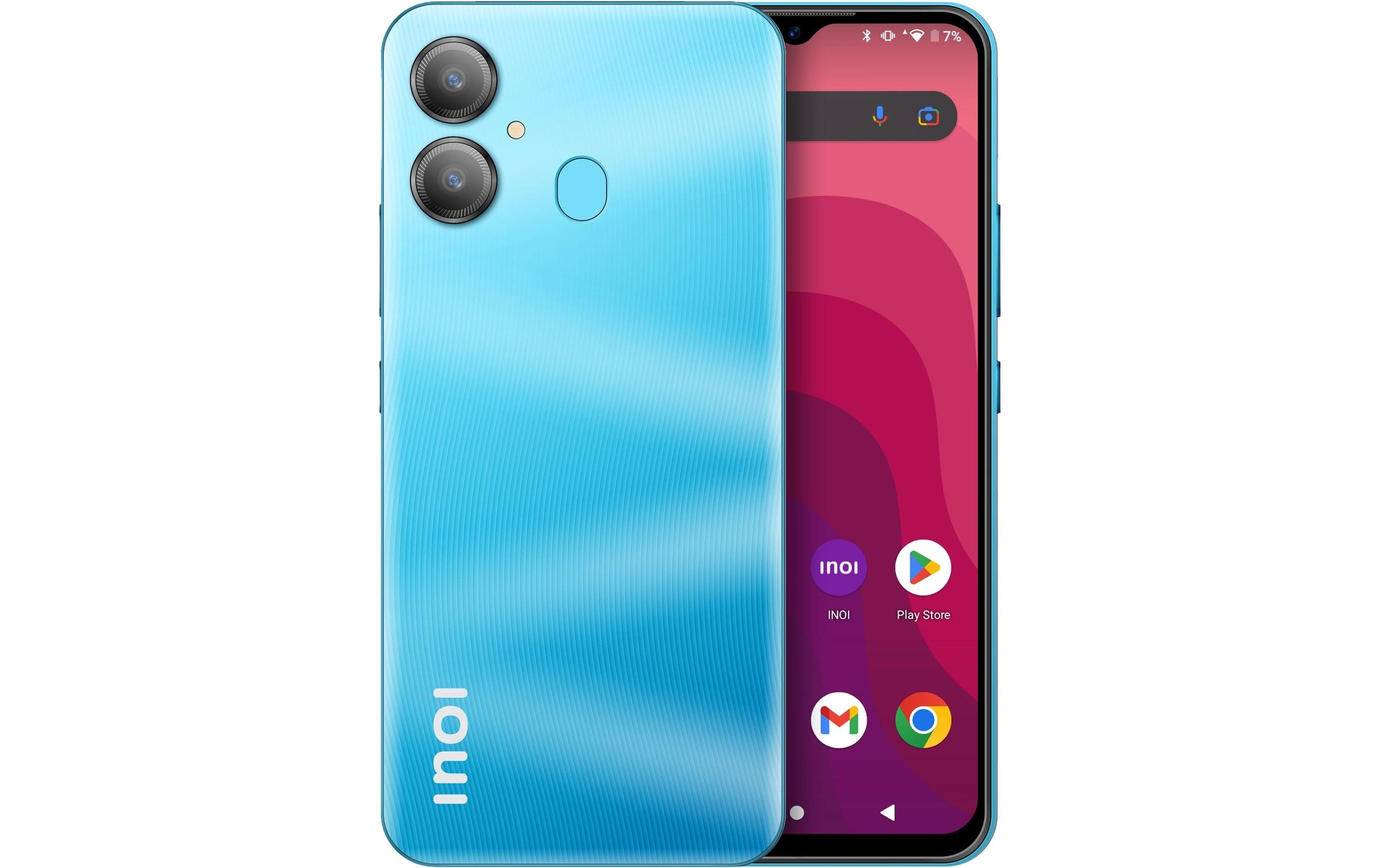 Smartphone »INOI A63 32GB Marine blau«, Blau, 16,44 cm/6,5 Zoll, 32 GB Speicherplatz, 13 MP Kamera