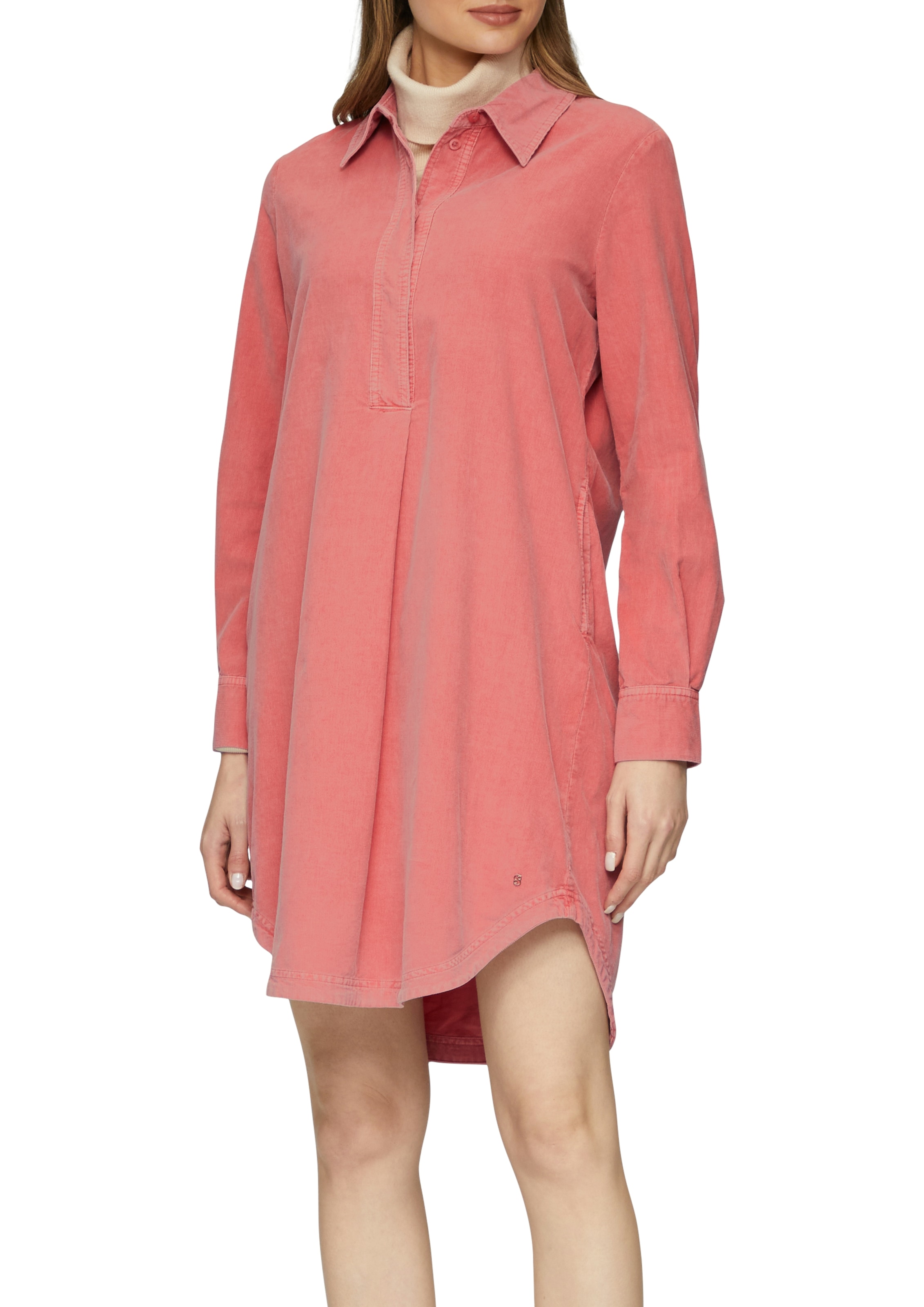 Image of s.Oliver Hemdblusenkleid Ohne Taschen Sommerkleid mit Hemdkragen