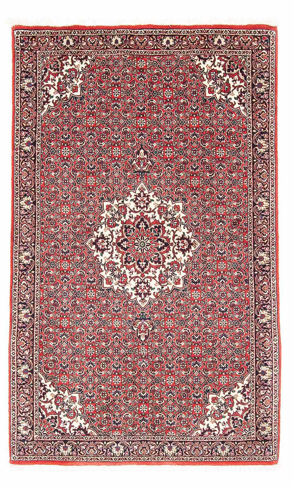 Image of morgenland Seidenteppich »Bidjar Stark Gemustert 105 x 101 cm«, quadratisch, 1,5 mm Höhe, Unikat mit Zertifikat bei Ackermann Versand Schweiz