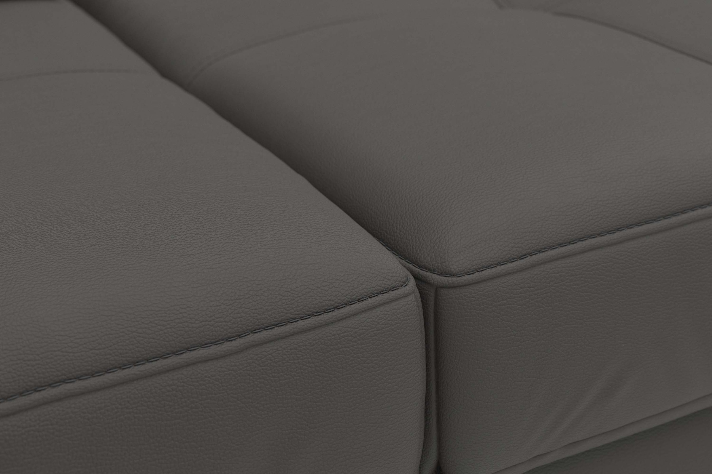 Places of Style Wohnlandschaft »Costello U-Form, mit Sitztiefenverstellung, Armteilverstellung und«, 3 Nierenkissen, optional Bettfunktion und Bettkasten