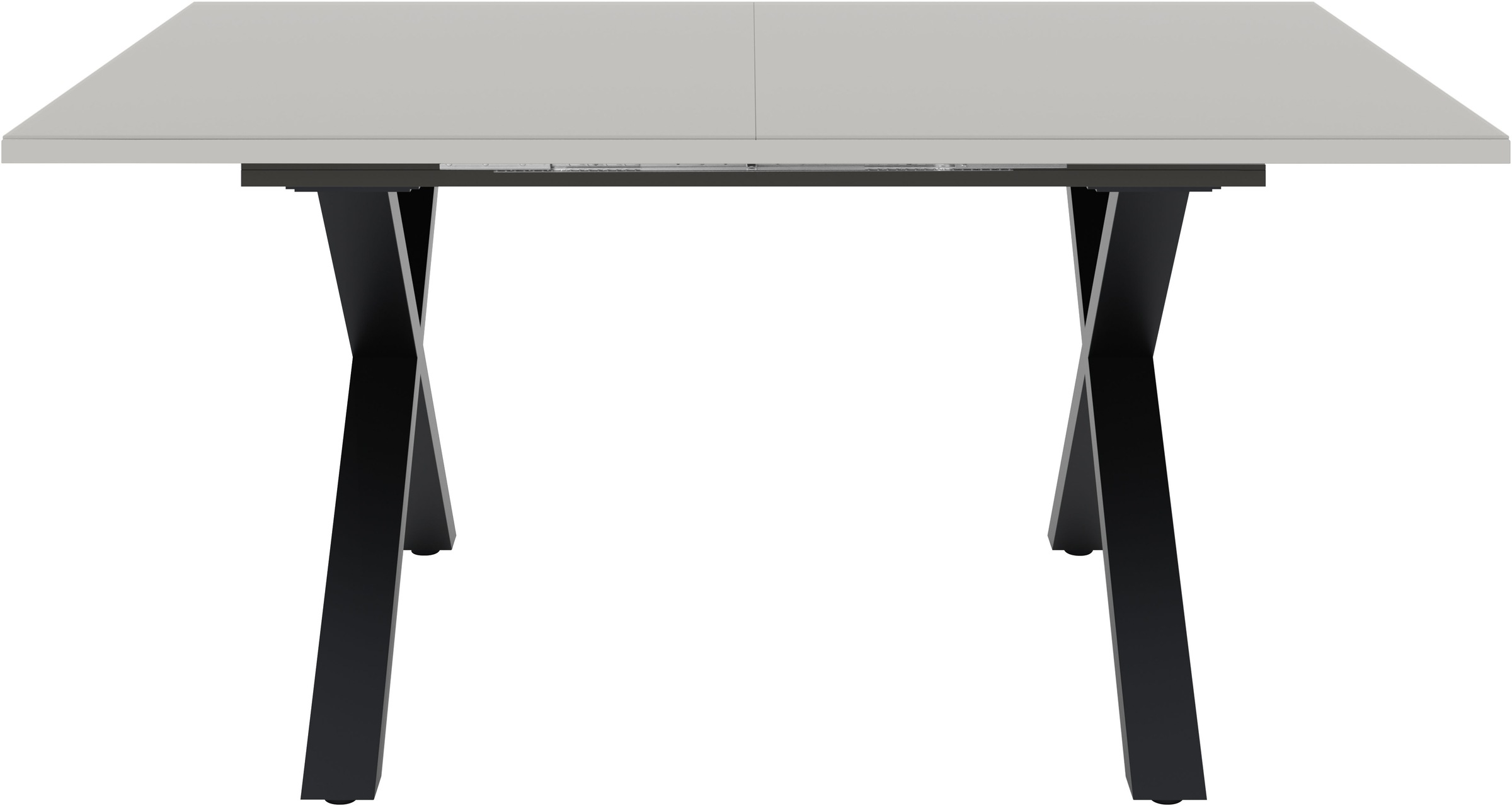 Image of Mäusbacher Esstisch Esstisch ausziehbar auf 210 cm, eckige Tischform, Gestell X-Form