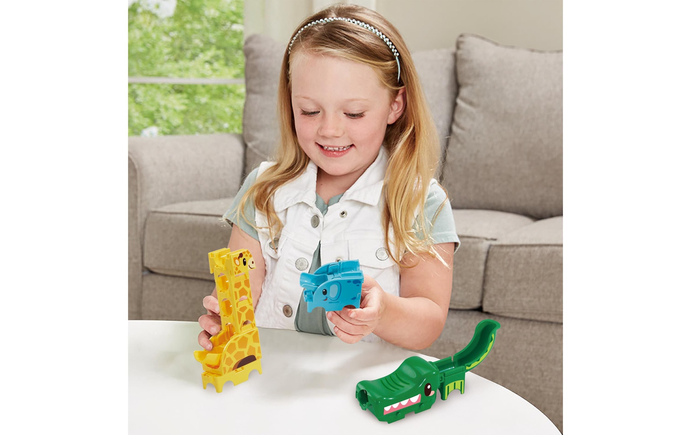 Vtech® Piste de billes »Marble Rush Junior Animal Set J100 -FR-«