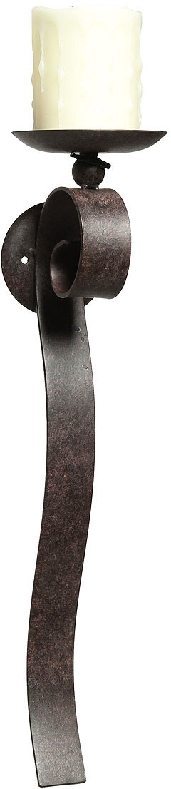 Image of Ambiente Haus Wandkerzenhalter "Wandleuchter - antikbraun 50cm"
