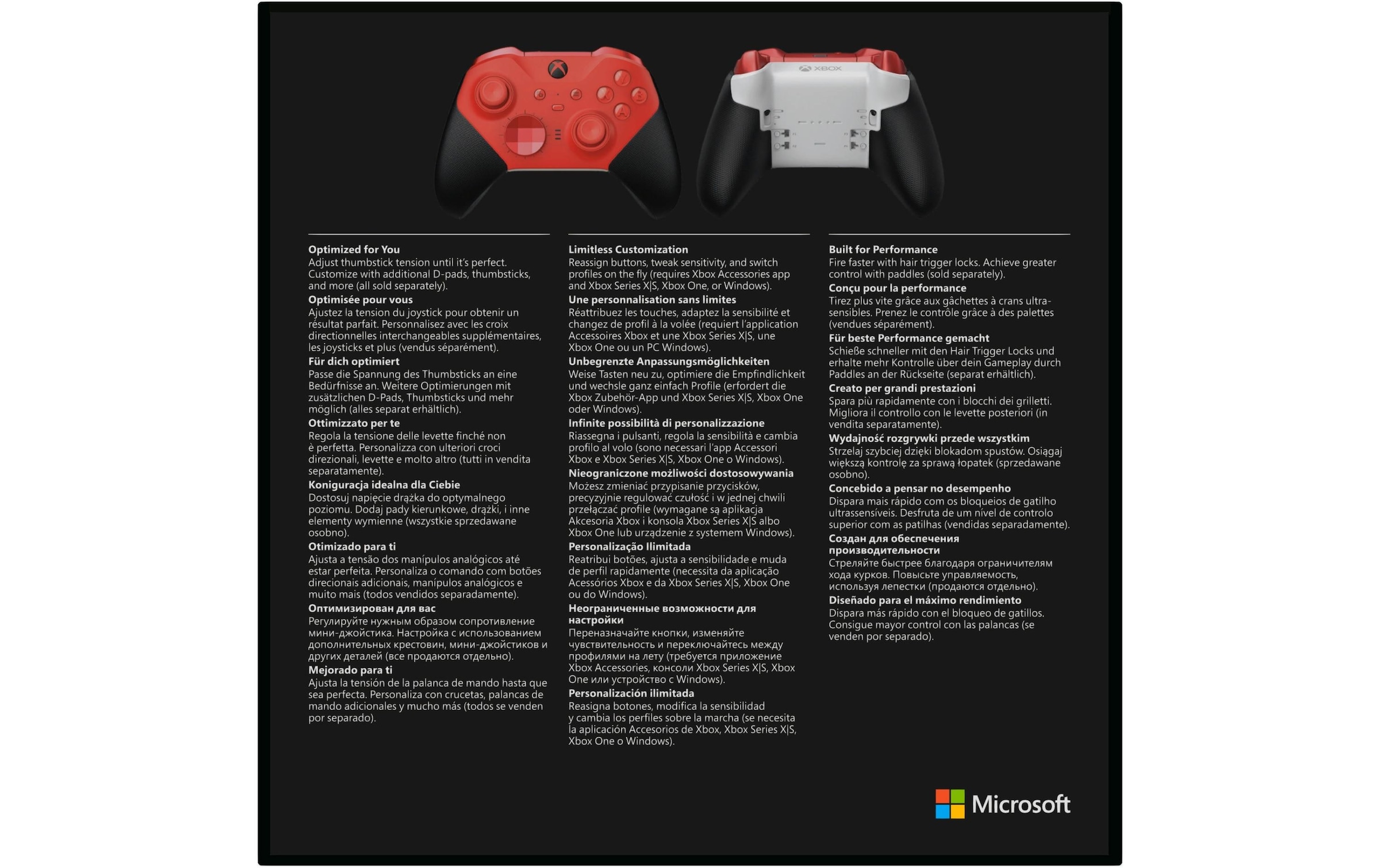 Microsoft Xbox One-Controller »Elite Wireless Controller Series 2 Core«