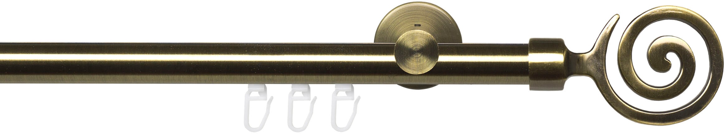 Image of Liedeco Gardinenstange "Innenlaufgarnitur 20 mm Blues Eric" Ø 20 mm 1 läufig-läufig Fixmass Gardinenstange Komplett