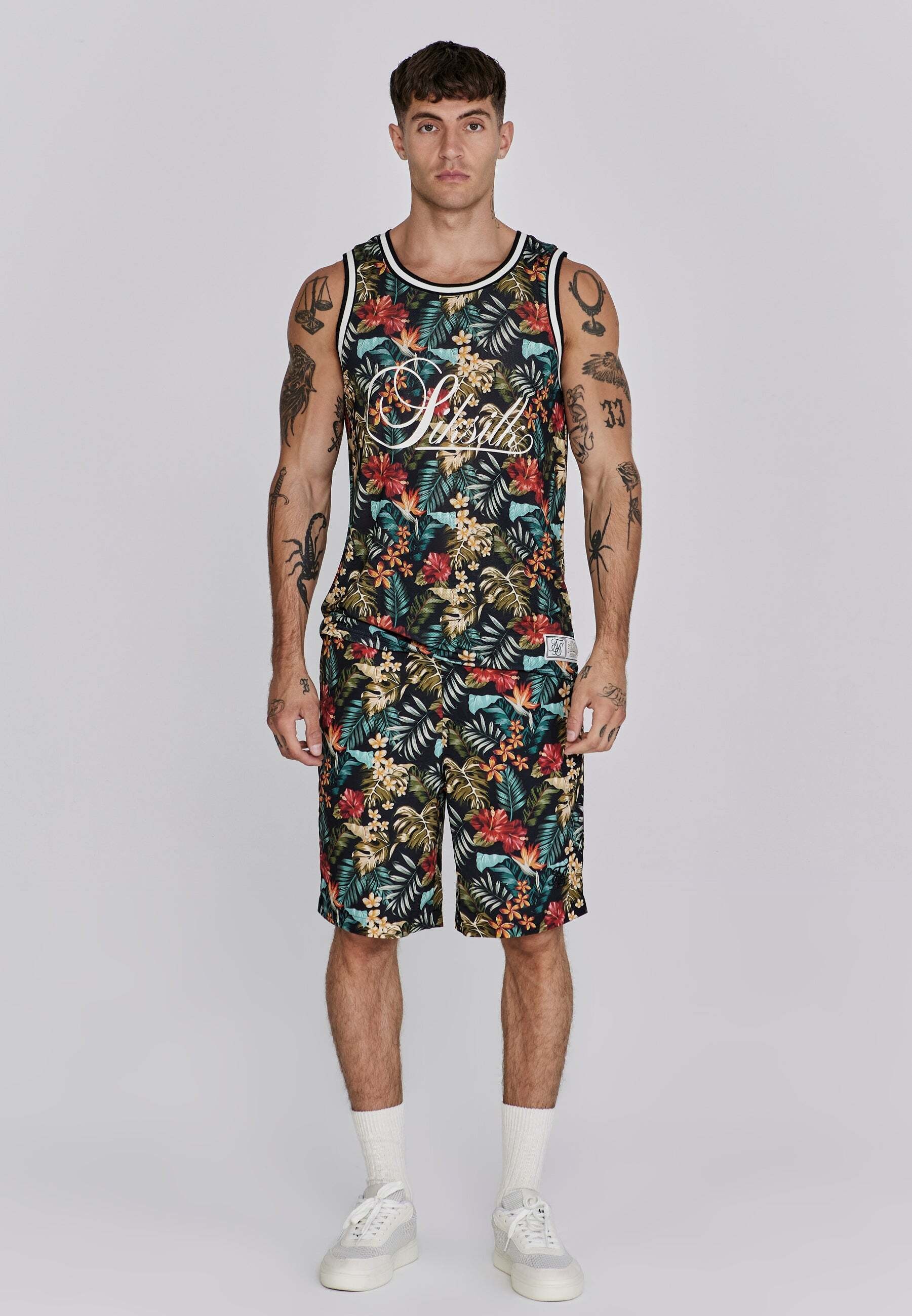 Siksilk Kurzarmshirt »Siksilk Top Basketball Vest«