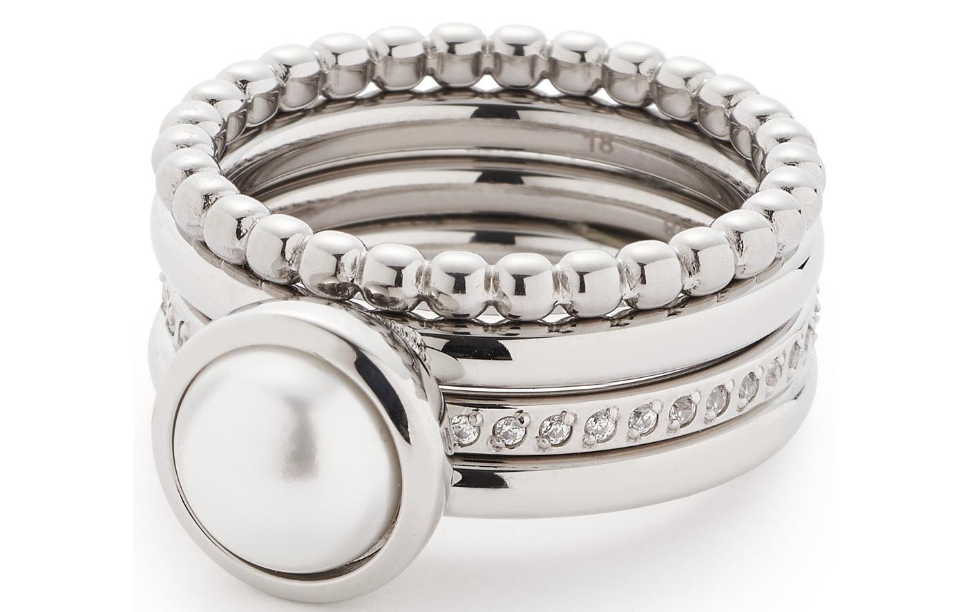 Image of LEONARDO Fingerring »Perla 56« bei Ackermann Versand Schweiz