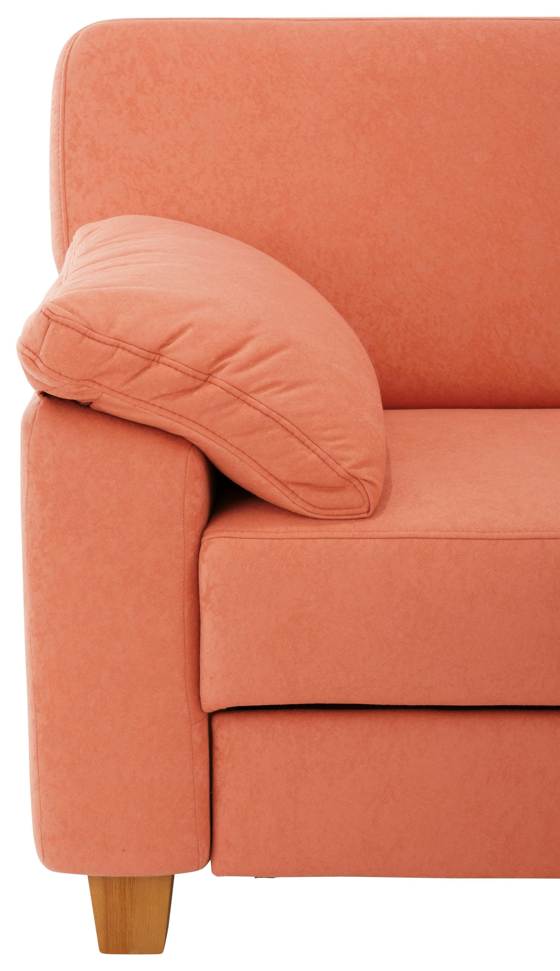 Home affaire Ecksofa »Belfort L-Form« mit Federkern, wahlweise mit Bettfunktion und Stauraum