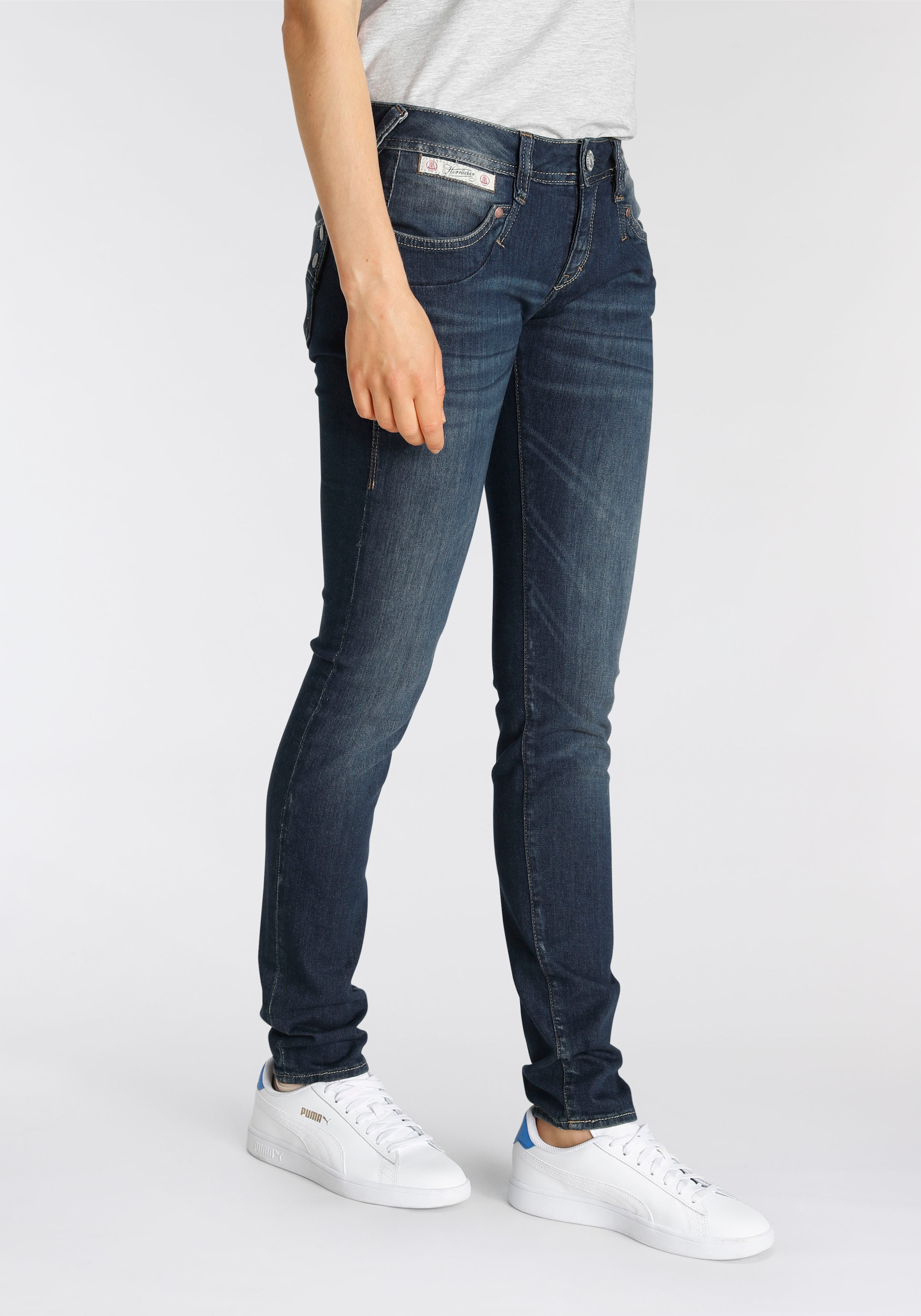 ♕ Herrlicher umweltfreundlich Technologie Slim-fit-Jeans »PIPER«, versandkostenfrei dank Kitotex bestellen