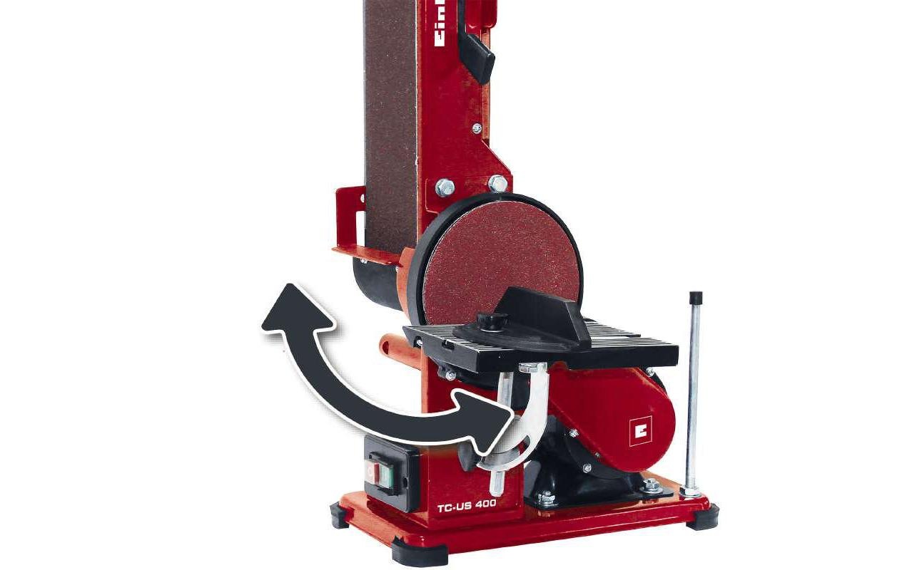 band tellerschleifer einhell