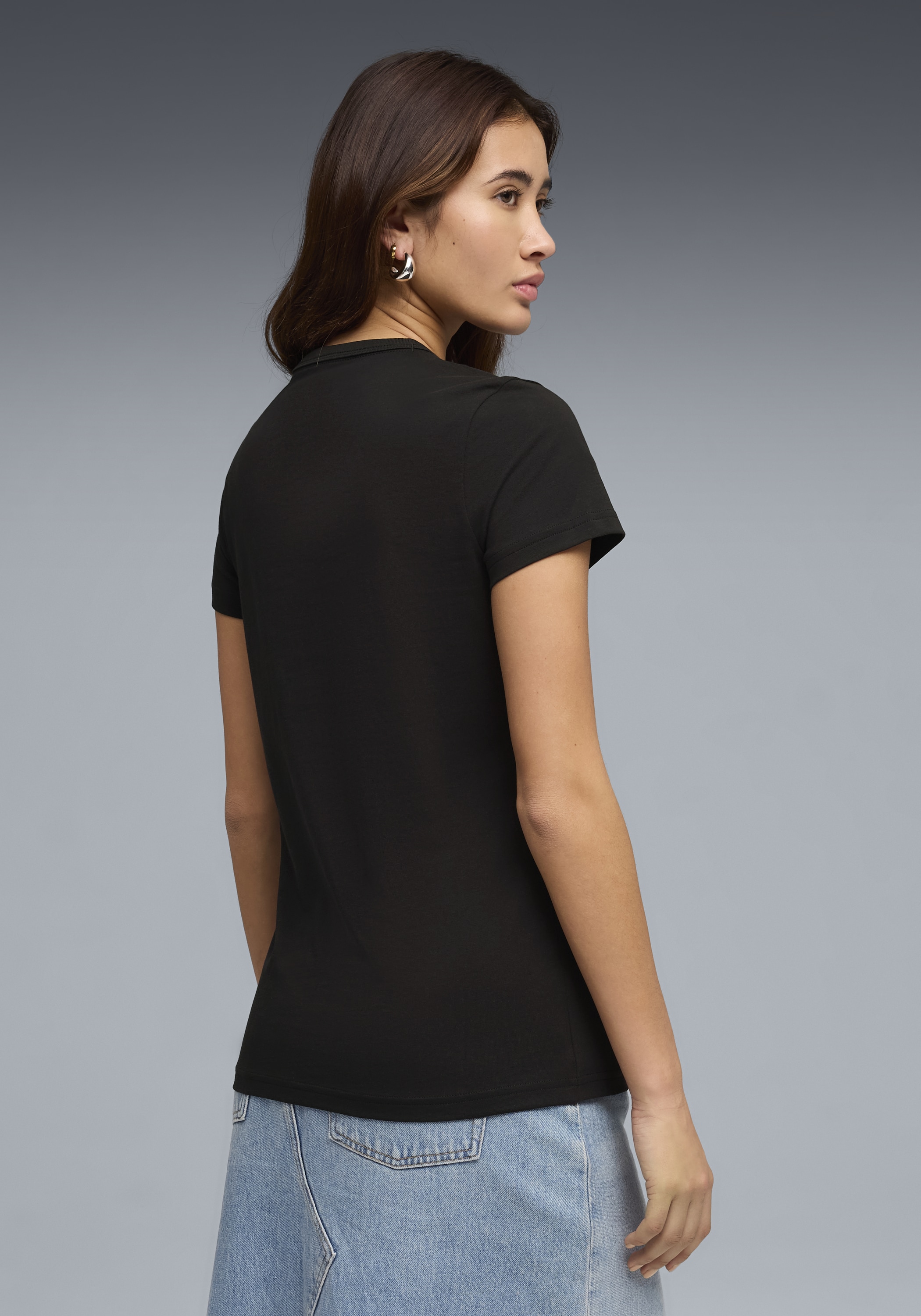 PUMA T-shirt »CLASS GRAPHIC TEE« Regular Fit, Kurzarm, Rundhalsausschnitt