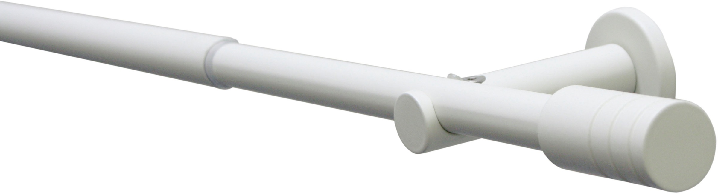 GARDINIA Gardinenstange »Set Ø 16/19 mm«, 1 läufig-läufig, ausziehbar, 1-Lauf