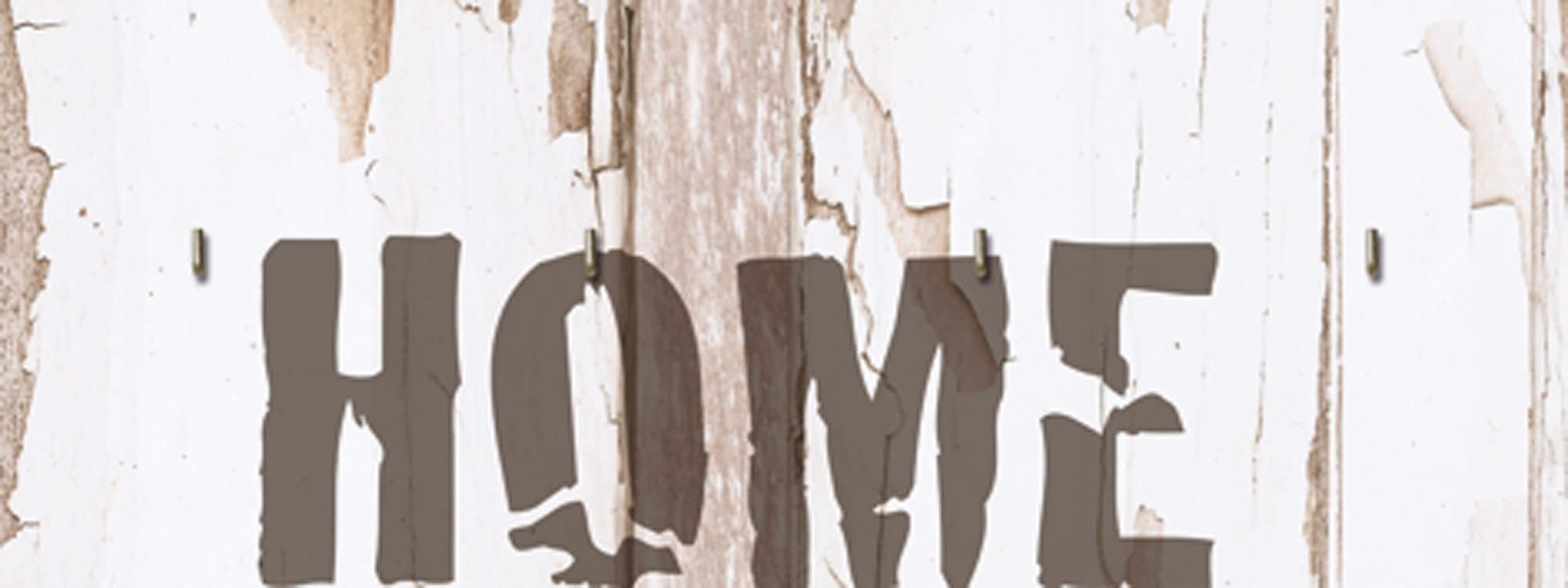 Image of Home affaire Hakenleiste »Schlüsselbrett HOME«, (1 St.) bei Ackermann Versand Schweiz