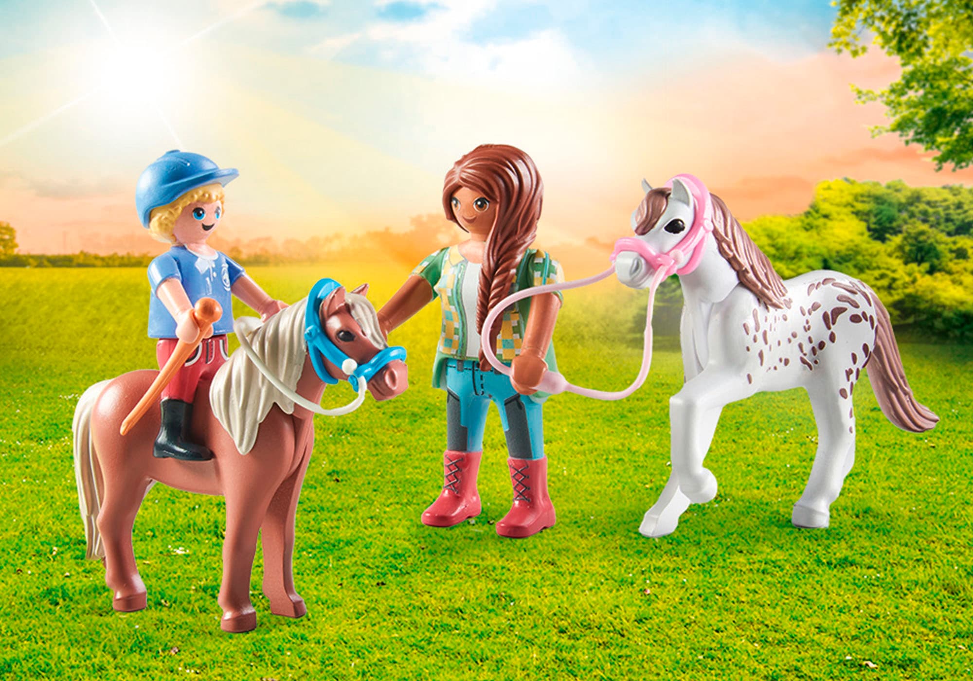 Playmobil® Konstruktions-Spielset »Reitstall (71494), Horses of Waterfall«, (100 St.), Made in Germany