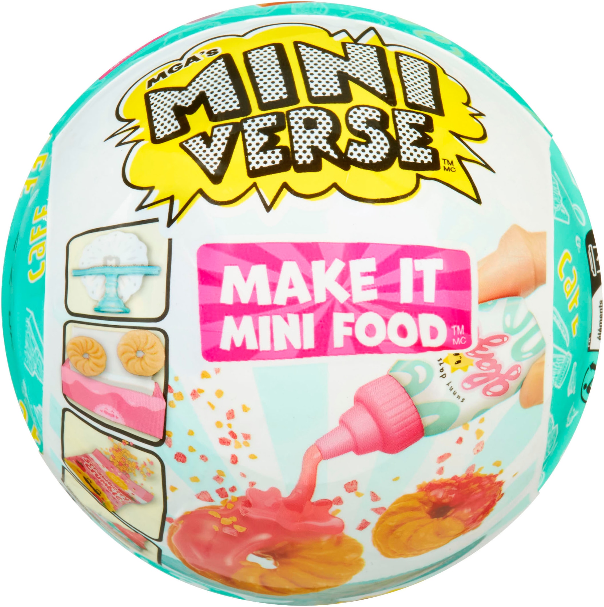 MGA ENTERTAINMENT Set créatif »MGA's Miniverse - Make It Mini Foods: Cafe in PDQ Series 3B« sortierte Lieferung