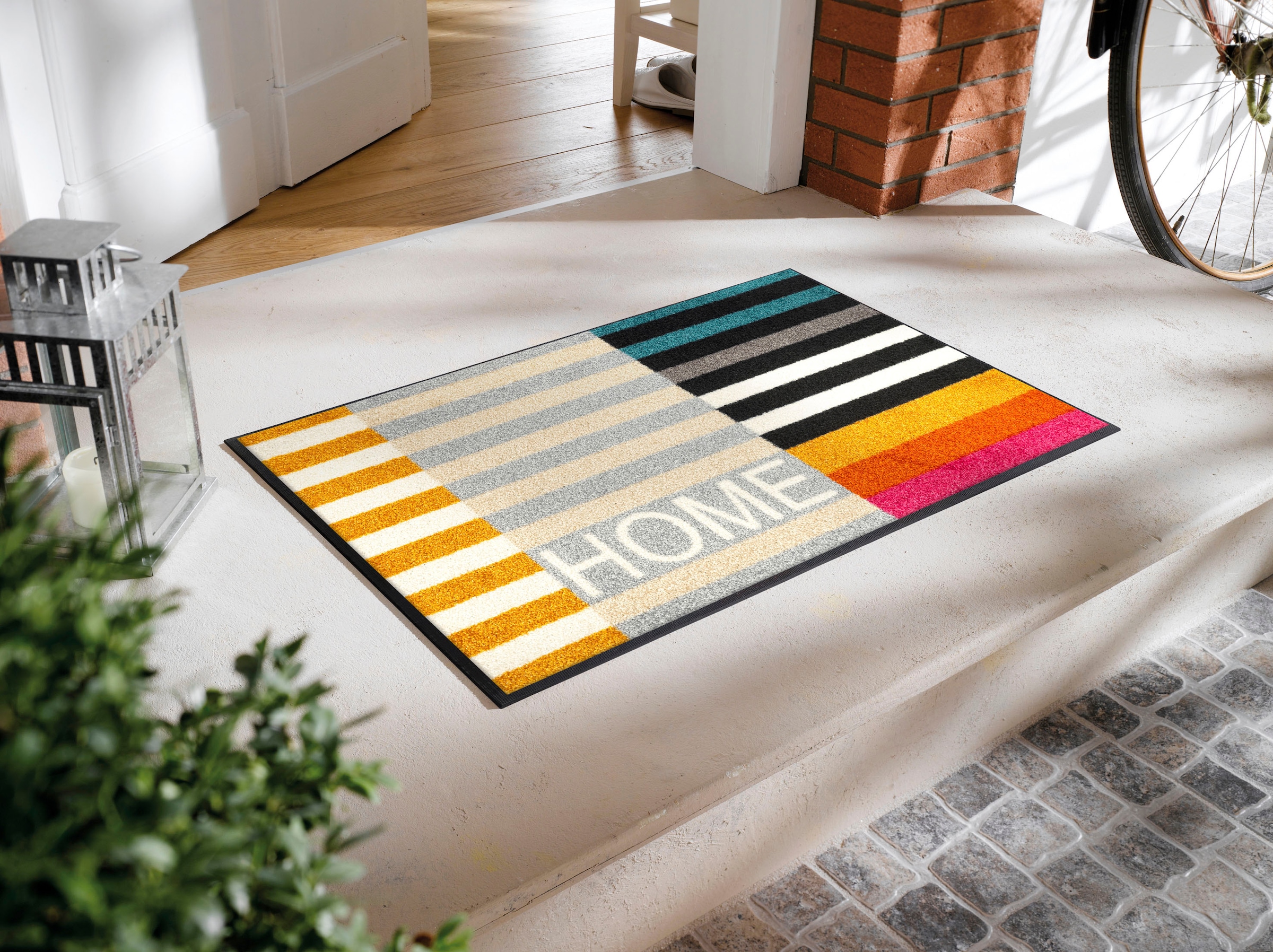 wash+dry by Kleen-Tex Fussmatte »Home Retreat«, rechteckig
