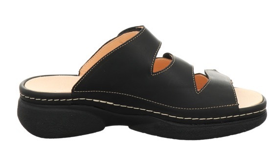 Think! Pantolette »CAMBIO«, Blockabsatz, Sommerschuh, Schlappen mit Wechselfussbett