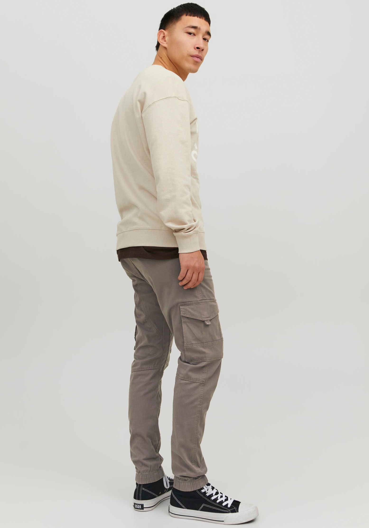 Jack & Jones Pantalon cargo »JPSTPAUL JJFLAKE CARGO NOOS«  Baumwollmischung, regular fit