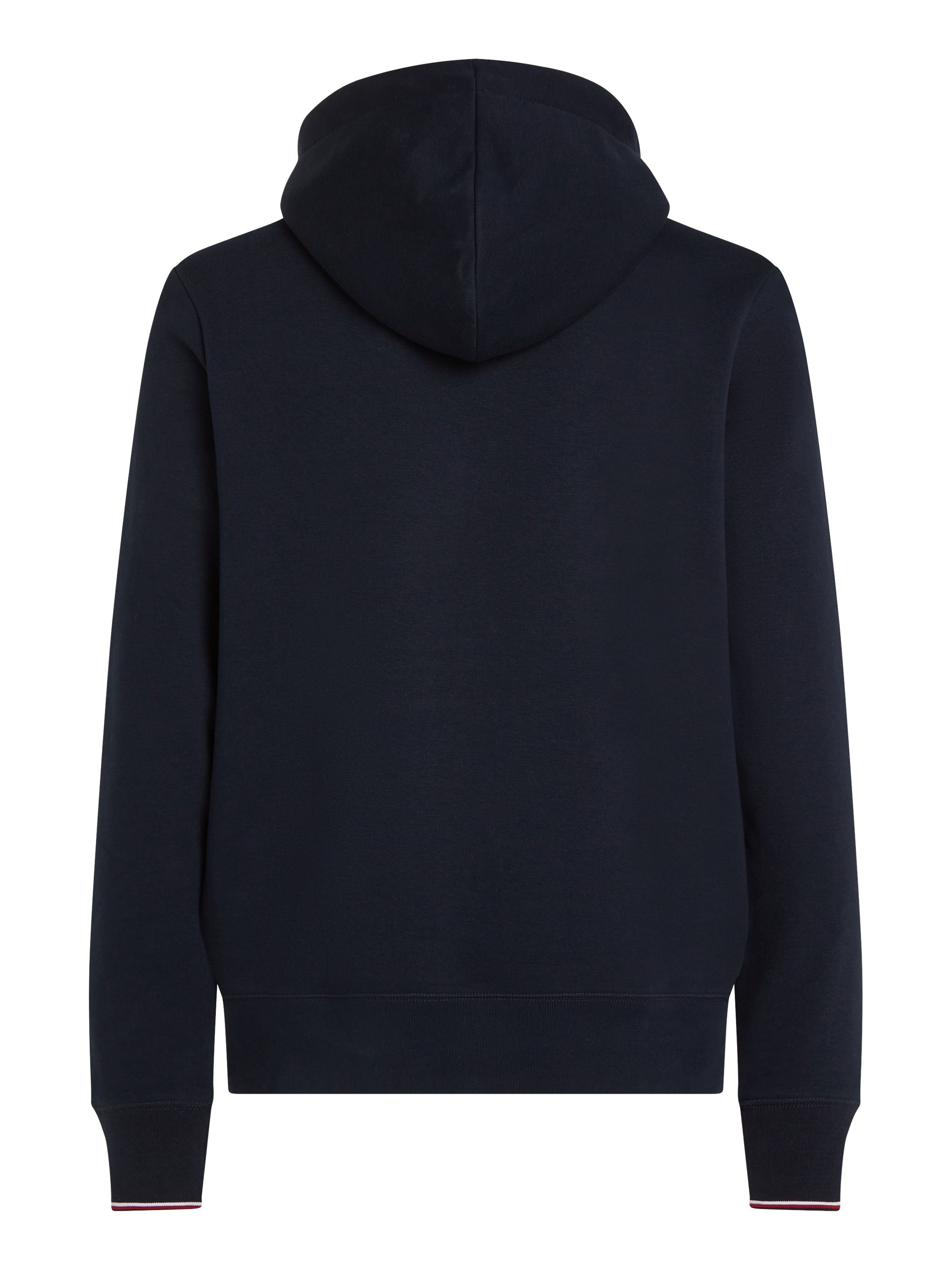 Tommy Hilfiger Hoodie »TOMMY LOGO TIPPED HOODY«, Tommy-Tape innen am Ausschnitt, Flag-Stickerei am Ärmel
