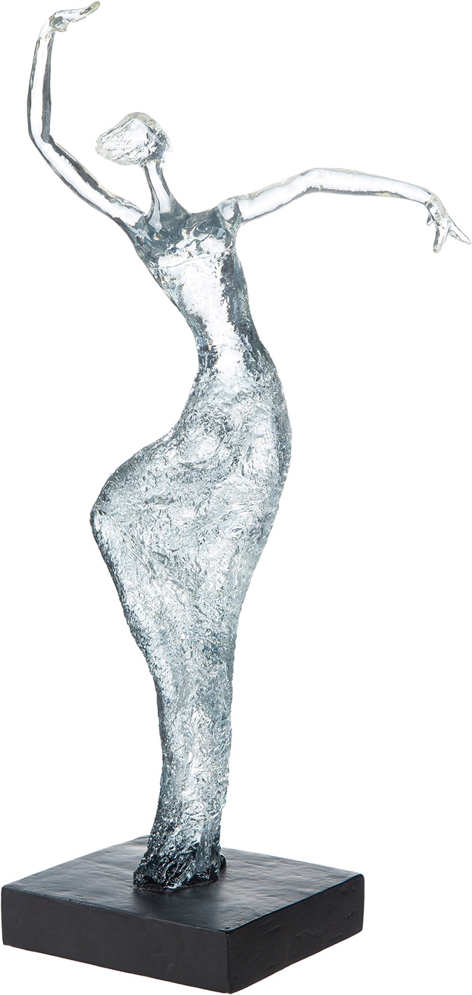GILDE Sculpture »Skulptur Seelentanz klar; schwarz« Harmonie intimité calme émotion figure artistique