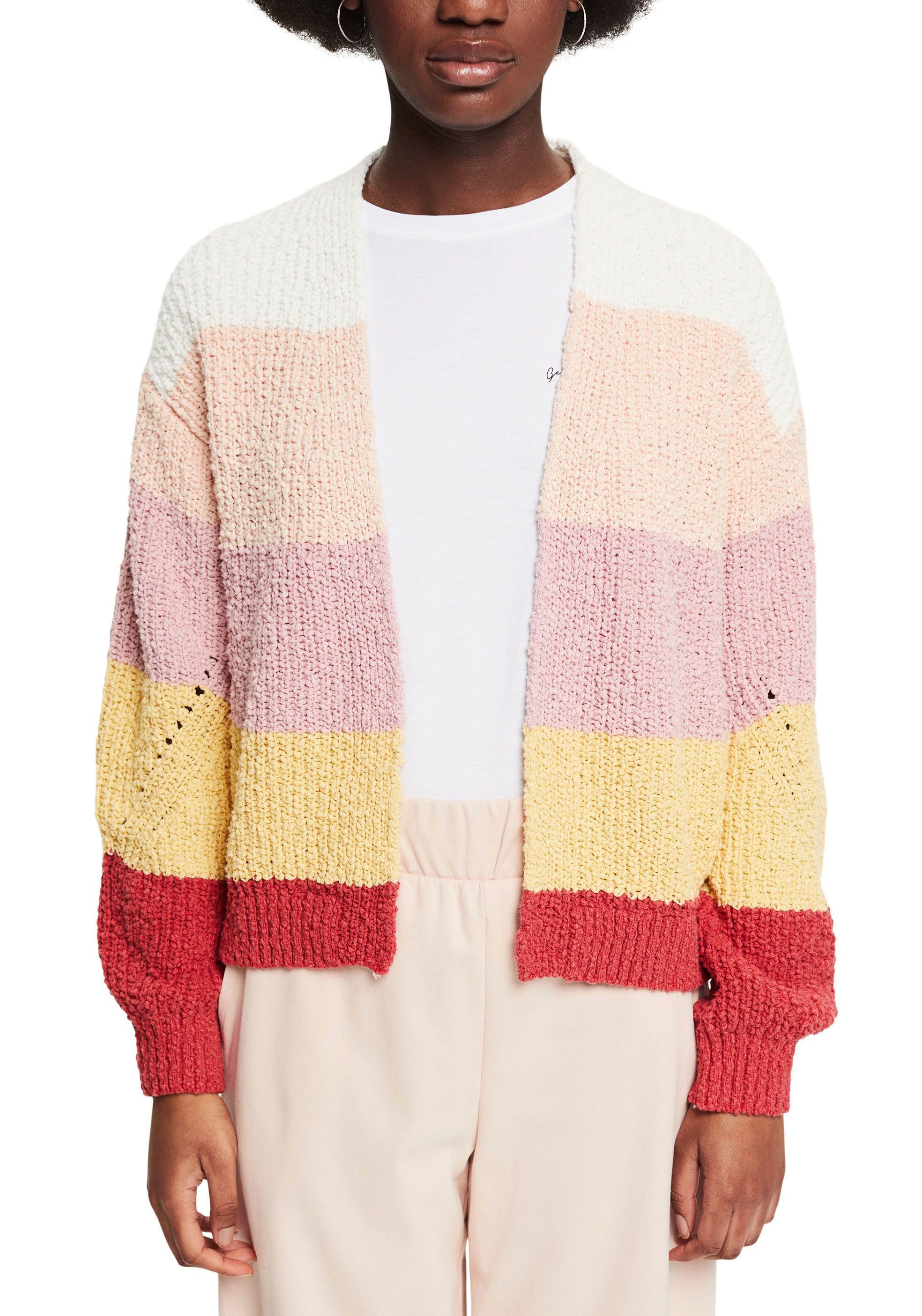 Image of Esprit Strickjacke, mit Strickmusterdetails an den Ärmeln bei Ackermann Versand Schweiz