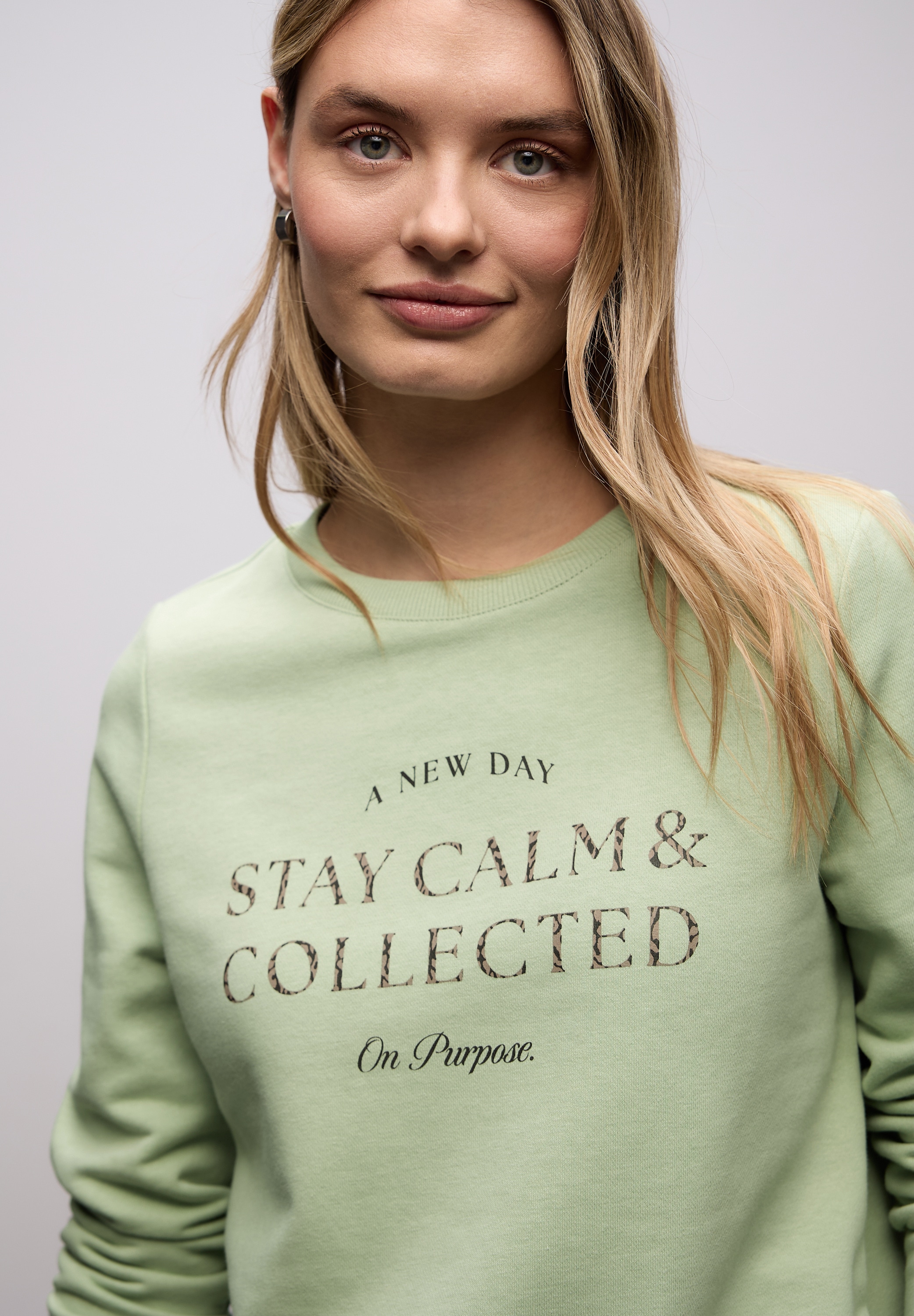 STREET ONE Sweatshirt , mit Schriftzug
