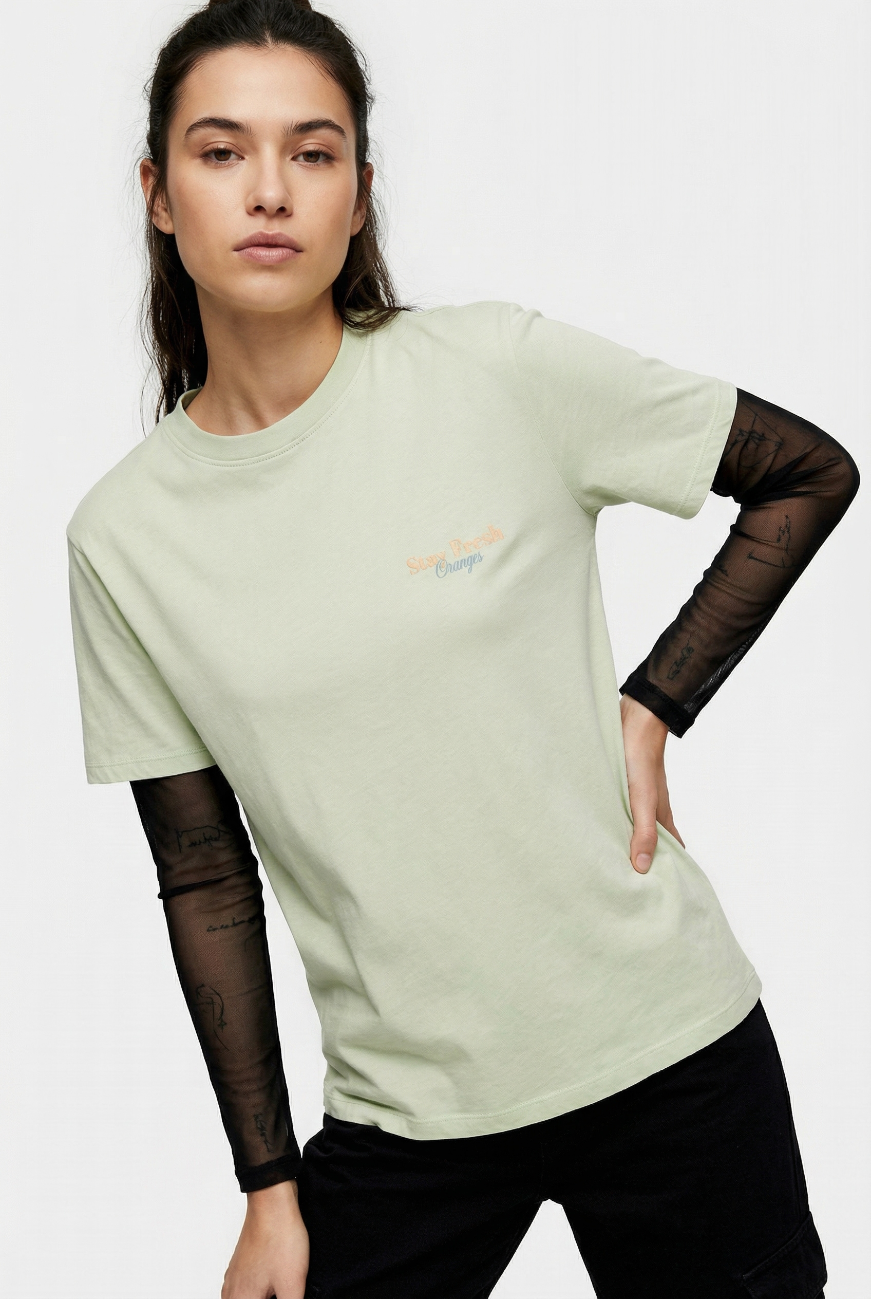 ONLY T-shirt à manches courtes »ONLLUCY MONJA SS TOP JRS NOOS«