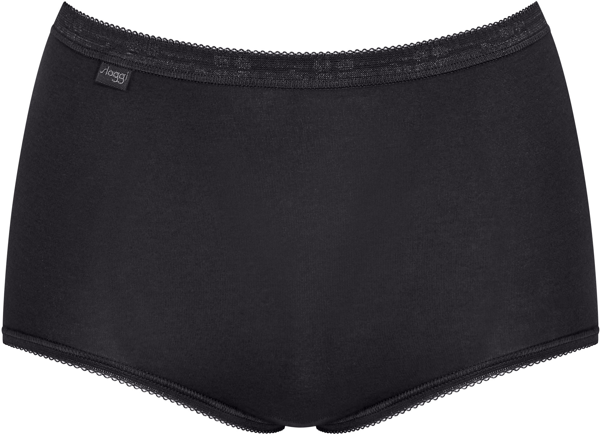 sloggi Maxislip »Basic+«, (4er Pack), Baumwollmischung, weiche Nähte, hohe Taille, elastisch
