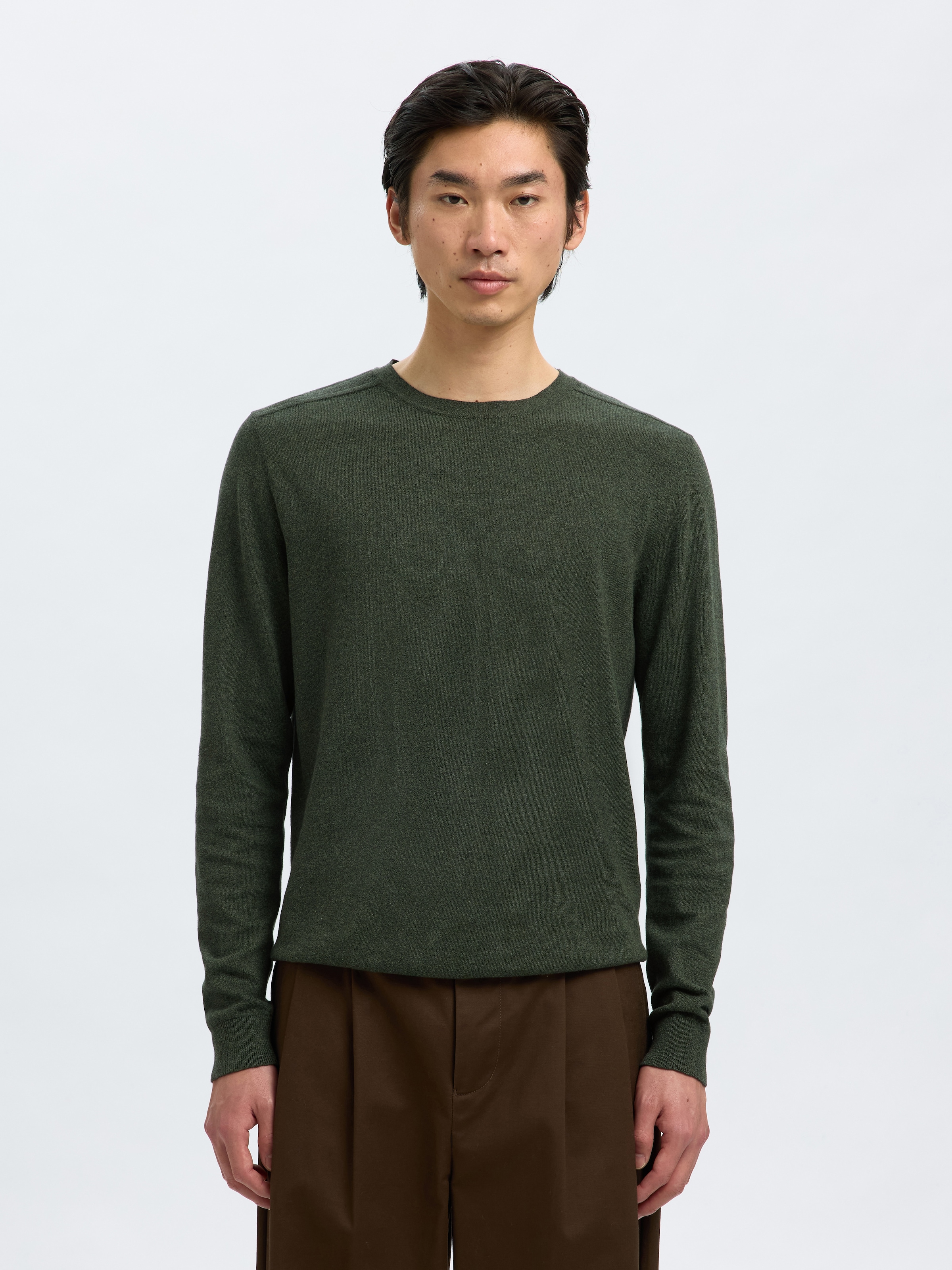 Selected Homme Bio Norweger Pullover SELECTED HOMME Strickpullover