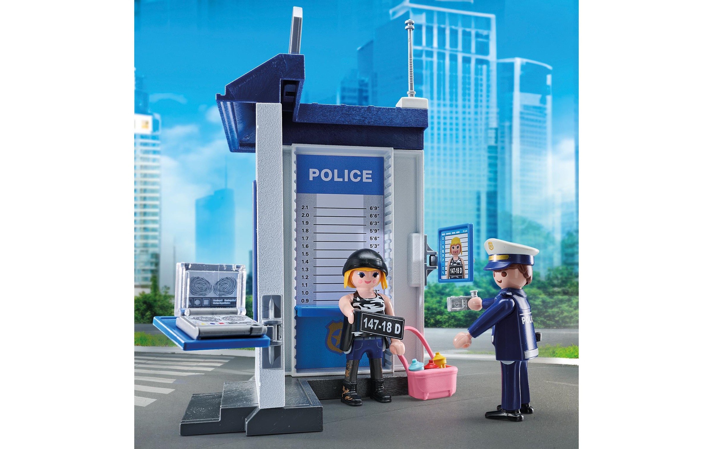 Playmobil® Spielbausteine »Action Heroes Polizei Ermittlungszimmer 71733«, (38 St.)