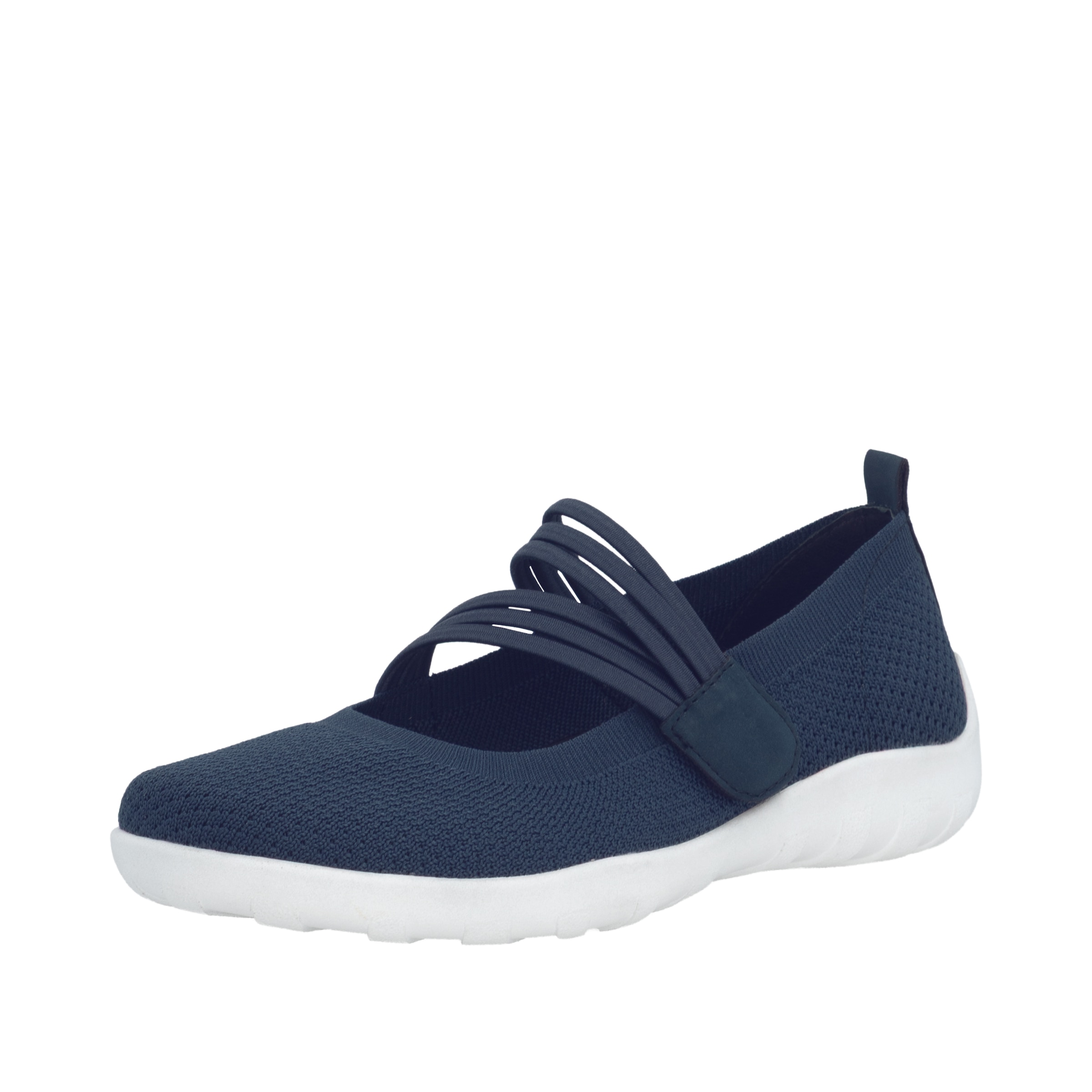 Image of Remonte Riemchenballerina Slipper, Schlupfschuh, Sommerschuh, Klettschuh mit Softfussbett