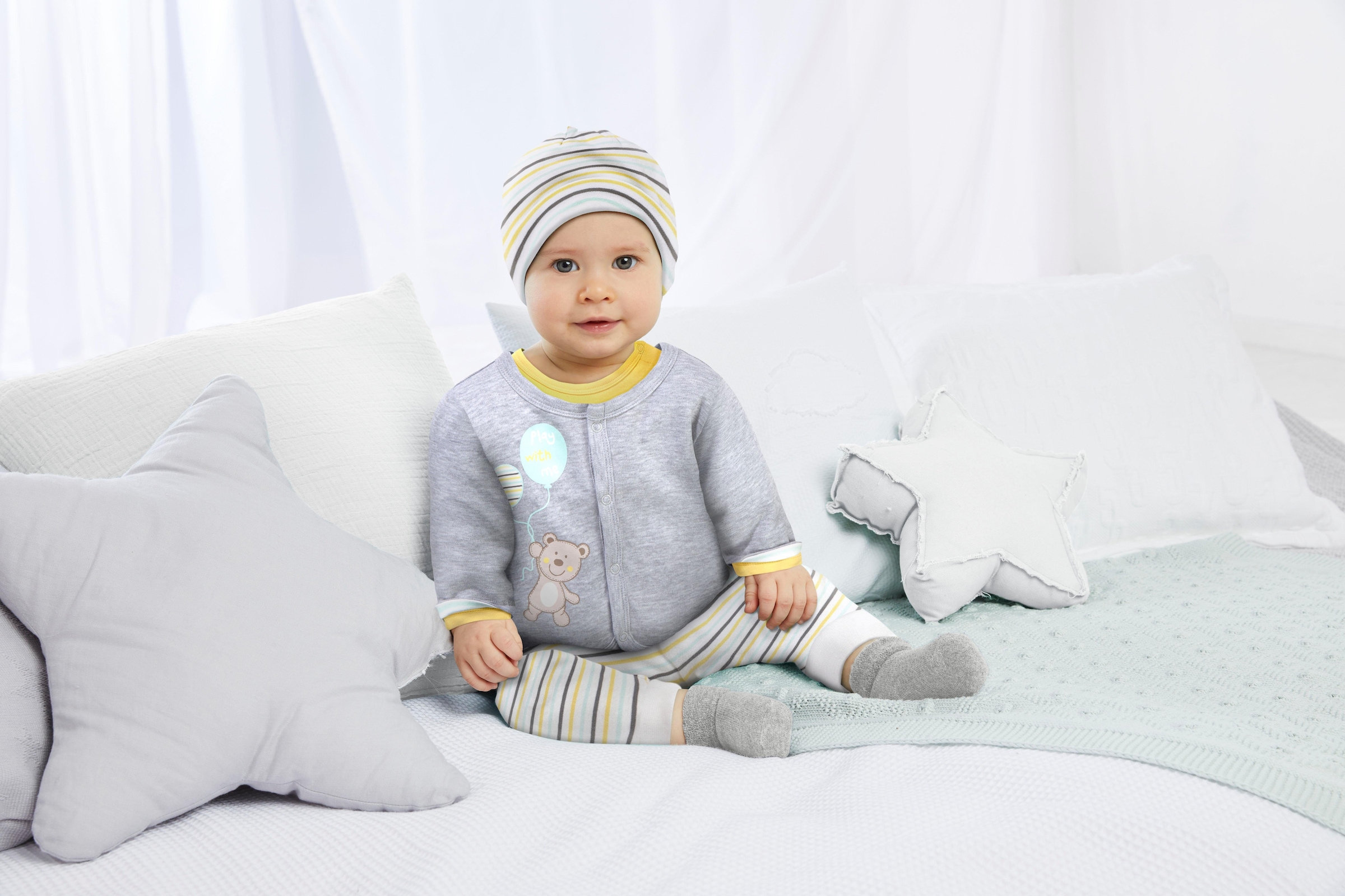 ♕ Klitzeklein Erstausstattungspaket »Baby-Set«, (Set, 30 tlg.), aus  Bio-Baumwolle versandkostenfrei auf