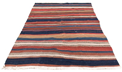 morgenland Teppich »Patchwork - 296 x 246 cm - mehrfarbig«, rechteckig,  Wohnzimmer, Handgeknüpft, Einzelstück mit Zertifikat maintenant
