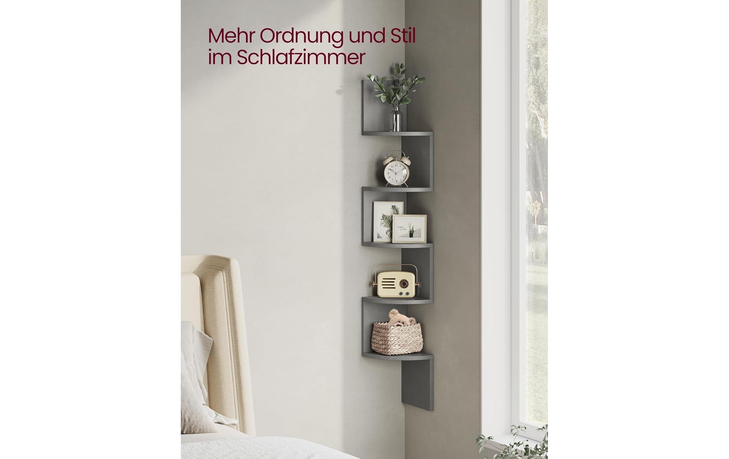 VASAGLE Wandregal »mit 5 Etagen«