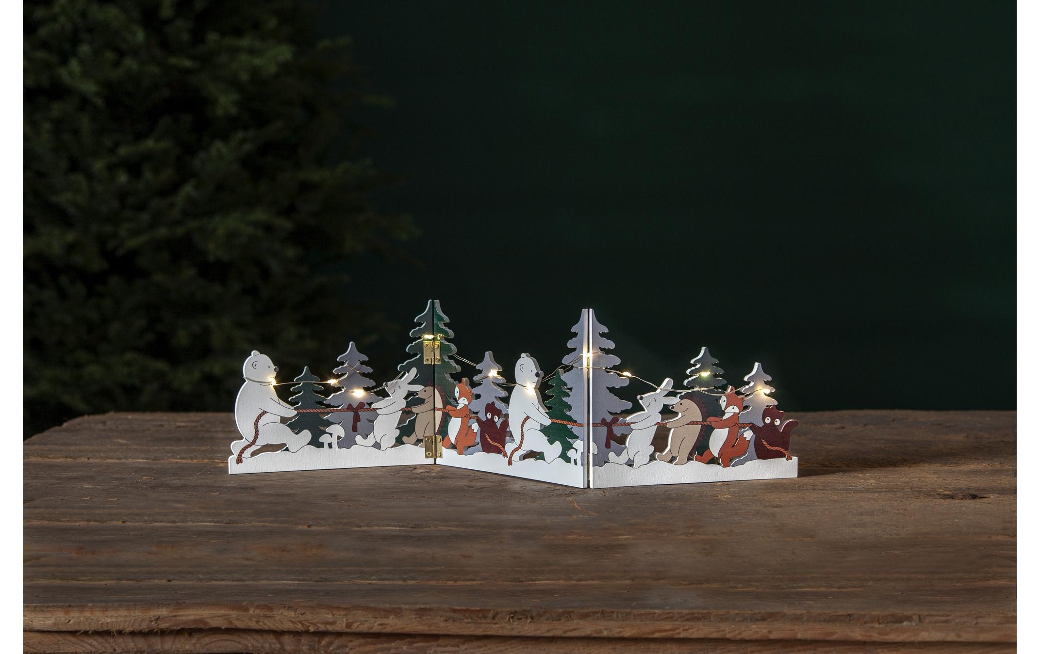 Parforce Traditional Hunting LED Dekofigur »Forest« Warmweiss