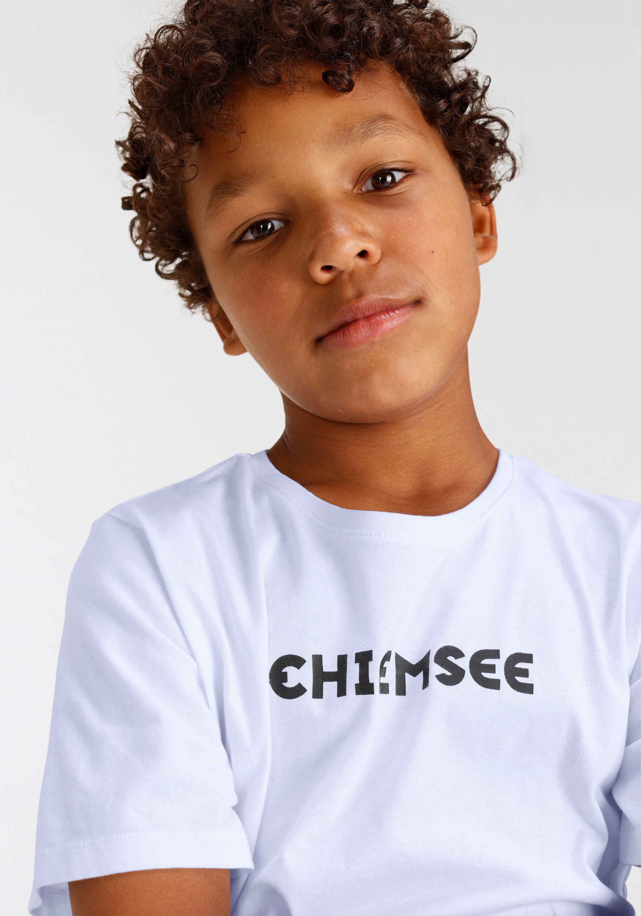 T-Shirt Farbverlauf« »Modischer Chiemsee versandkostenfrei Trendige kaufen