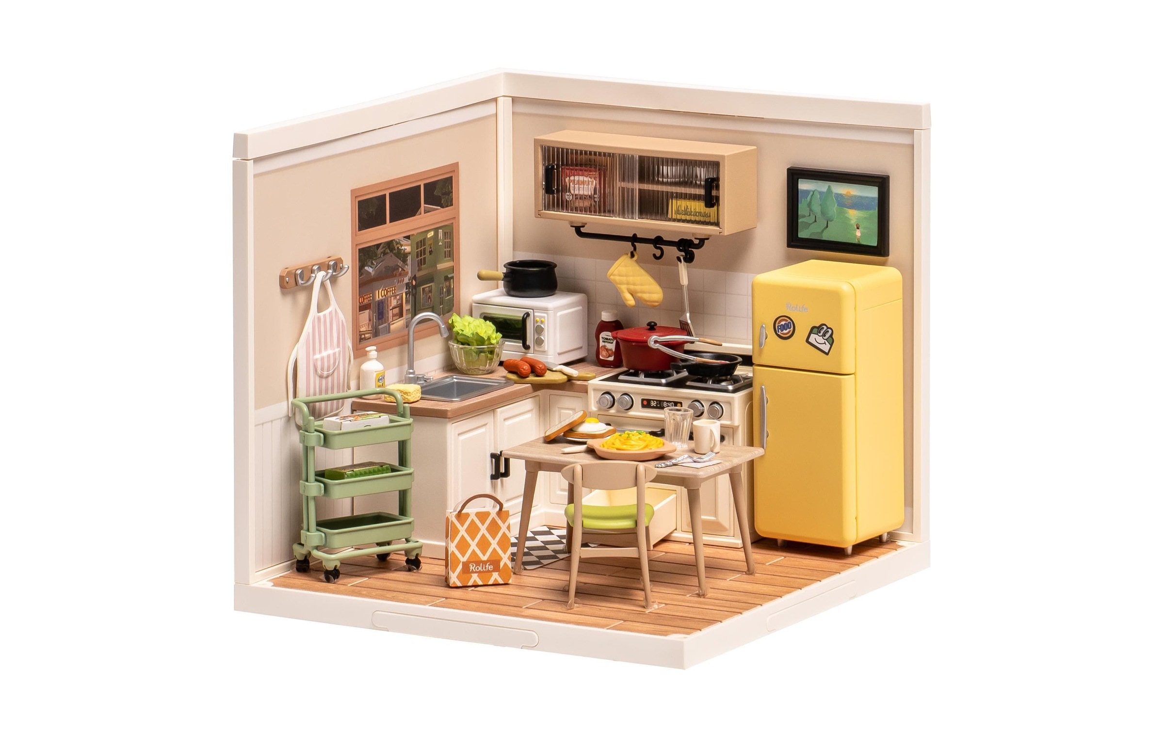   Kit de modèles réduits »RoboTime Fröhliche Mahlzeiten Küche«