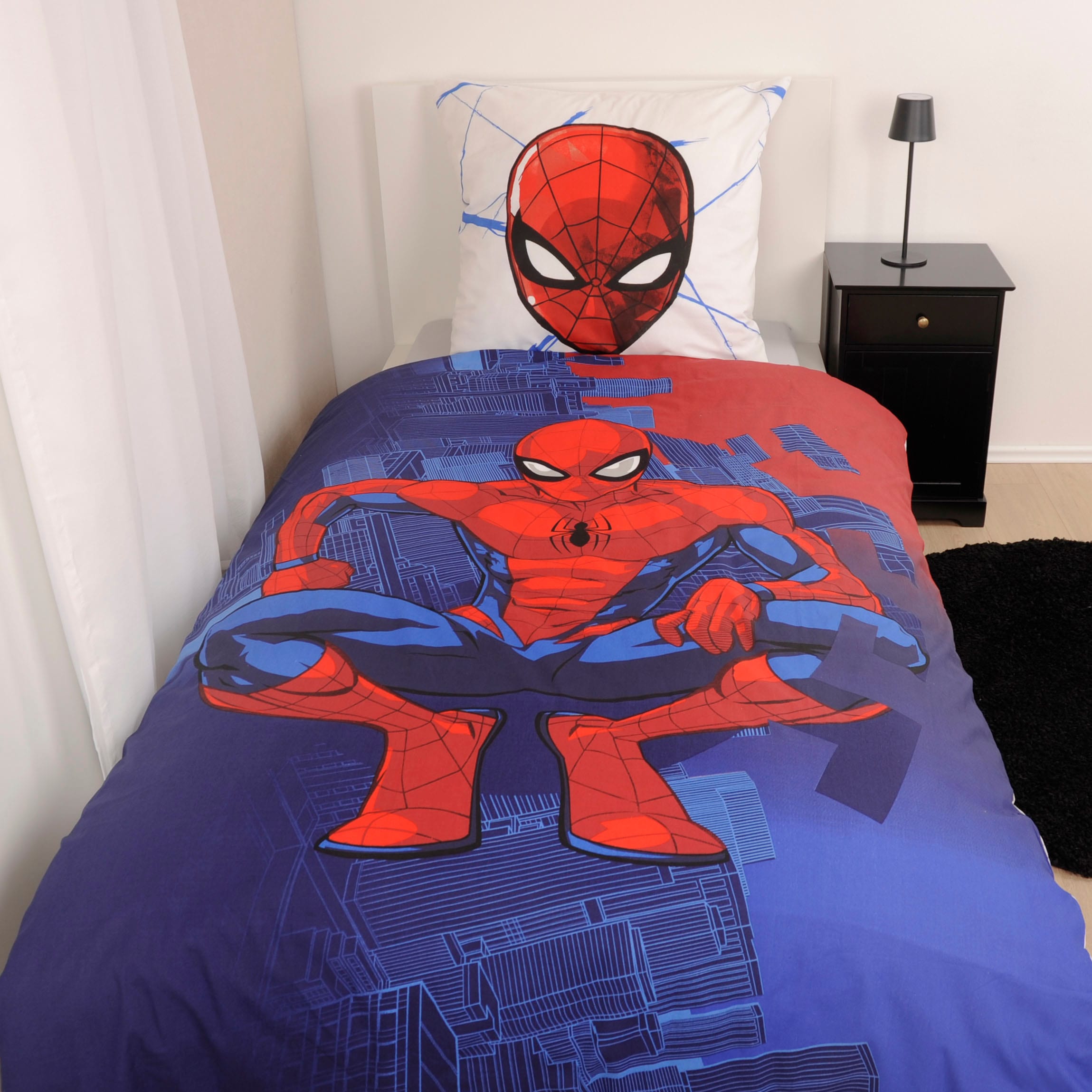 Spiderman Bettwäsche »Spiderman« 2 Stk. mit coolem Motiv