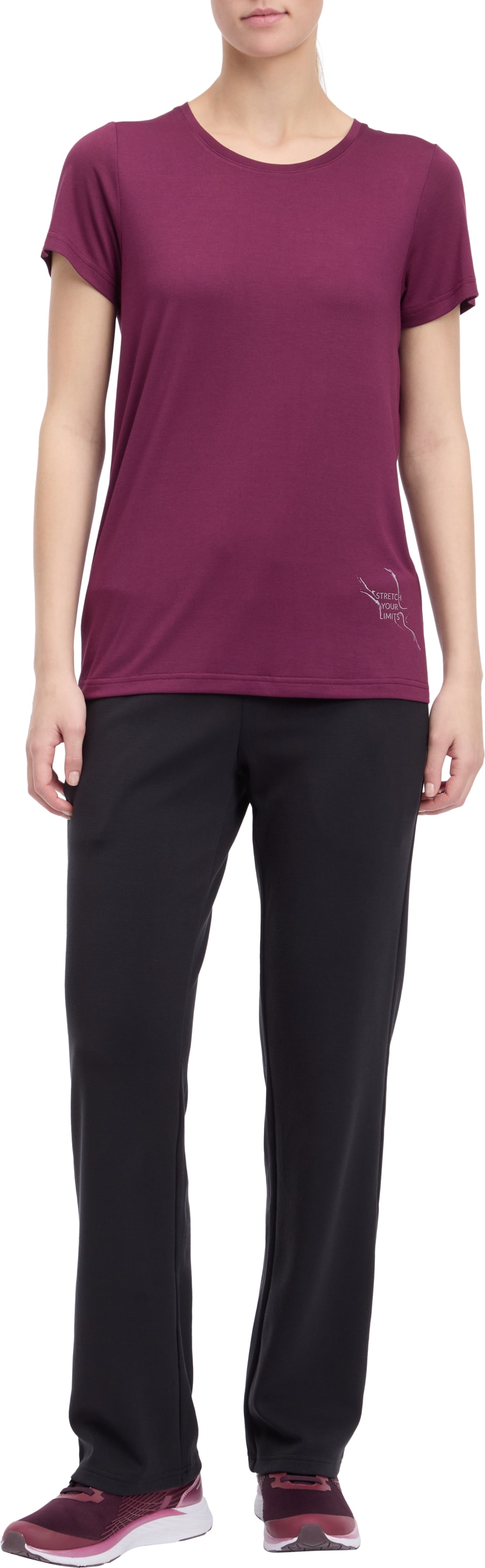 Energetics Pantalon de sport »DA.-HOSE OLAN II W«  tissu super doux, avec poches fendues, coupe loose fit