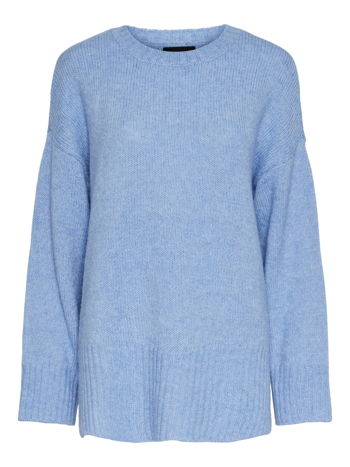 pieces Rundhalspullover »PCNANCY LS LOOSE O-NECK KNIT NOOS BC«, Oversized