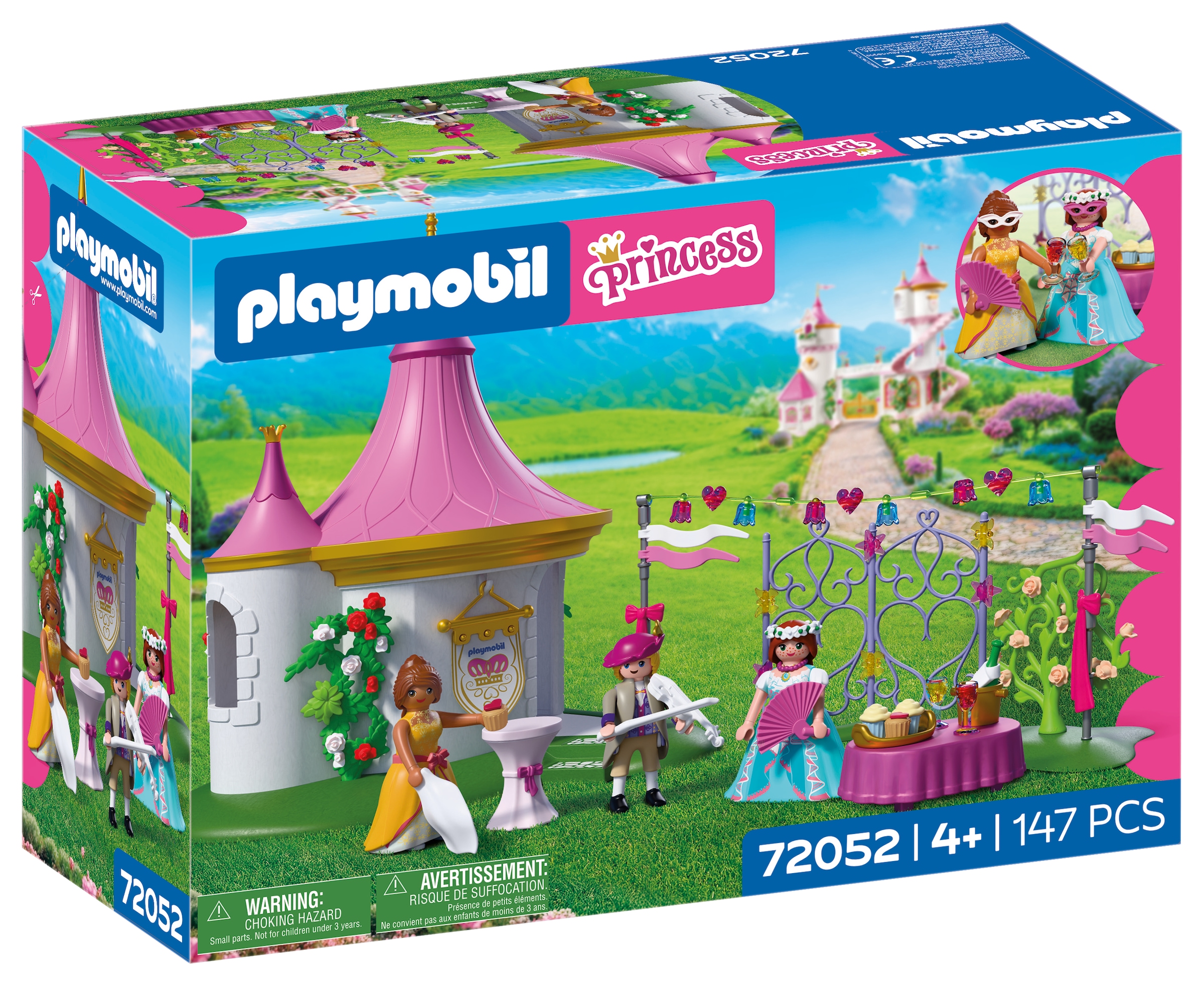 Playmobil® Jeu de construction »Maskenball im Pavillon (72052), Princess« Made in Europe