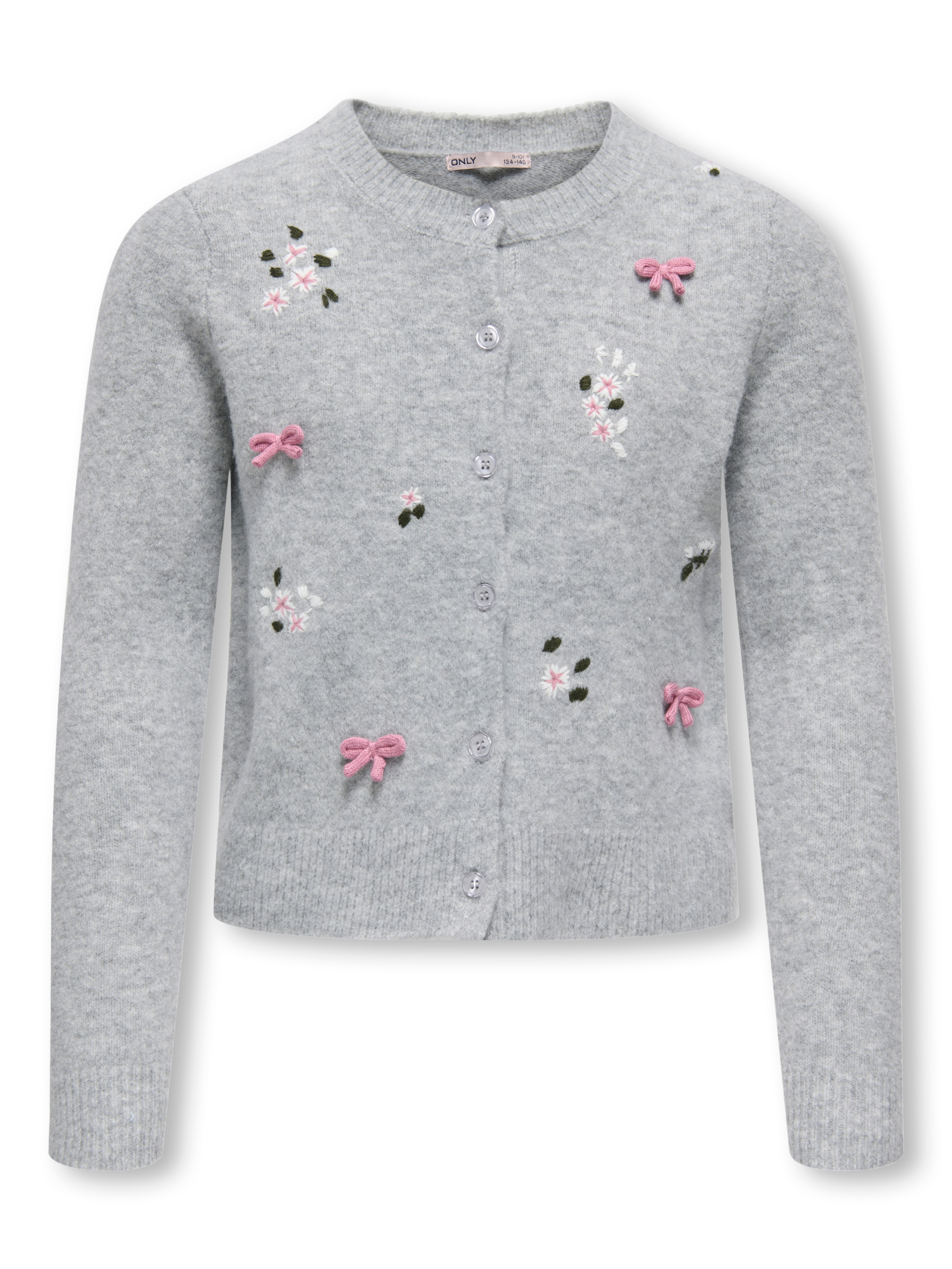 KIDS ONLY Veste en tricot »KOGDORA DETAIL LS O-NECK CARDIGAN KNT« Kunstfaser,